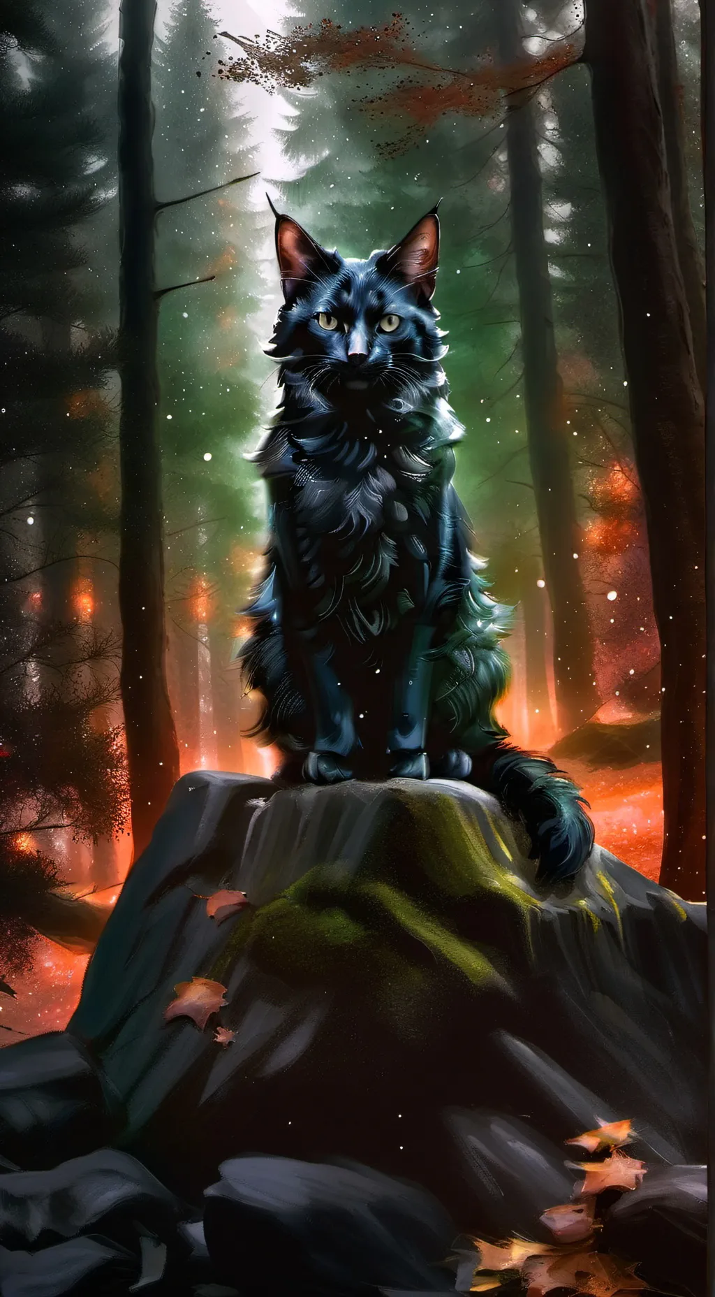 ai character: MoonClan background