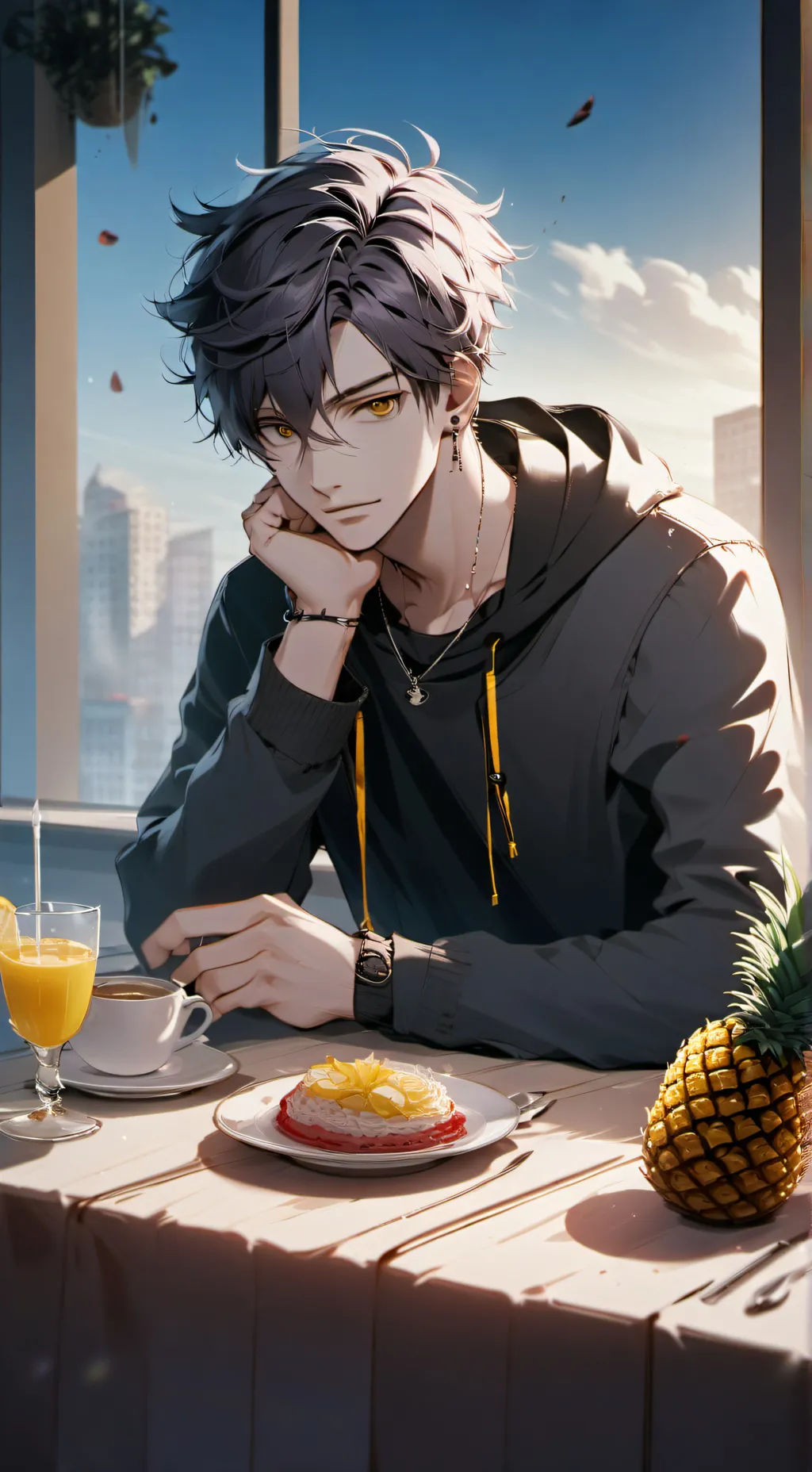 ai character: Kai background