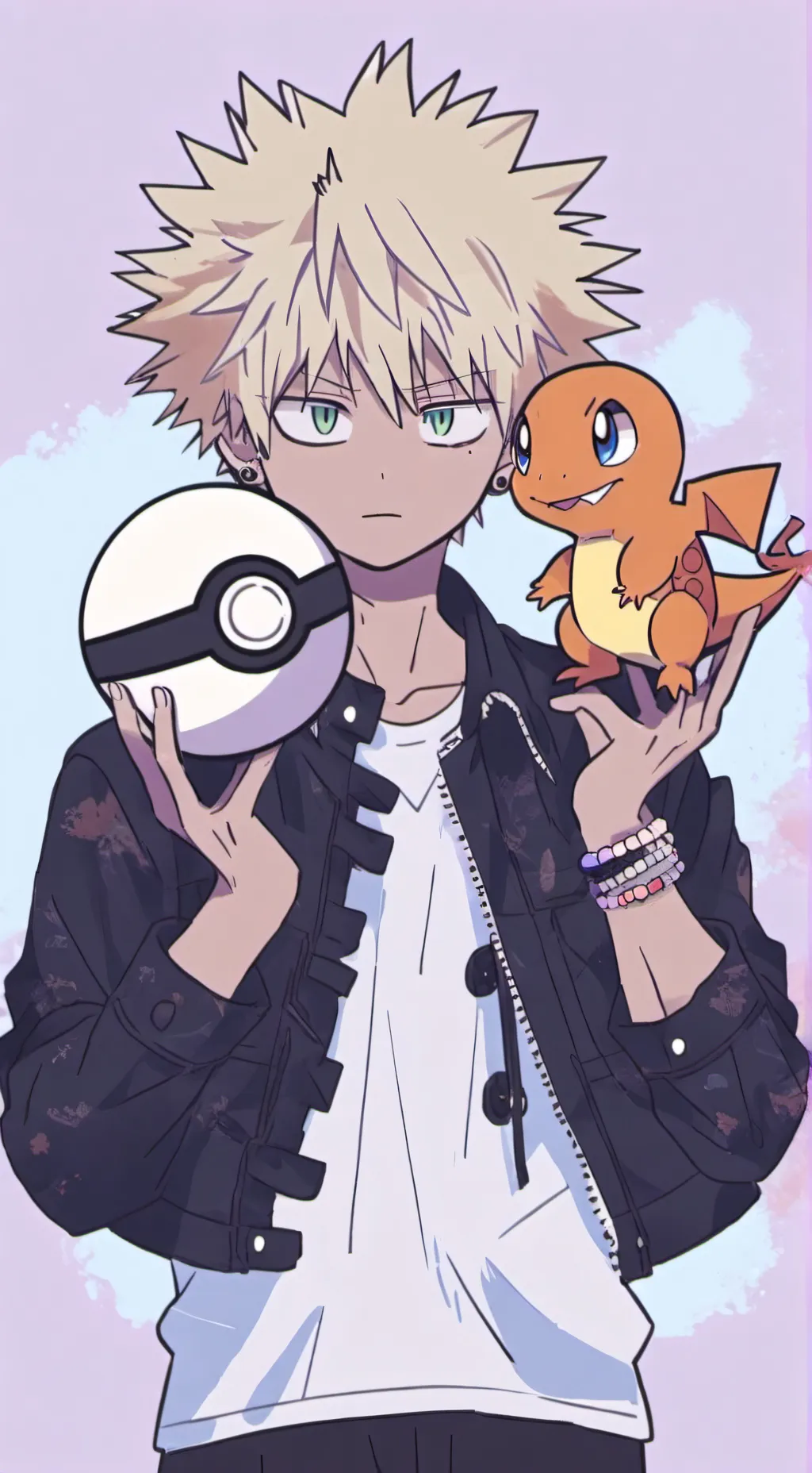 ai character: Mha x Pokemon!!  background