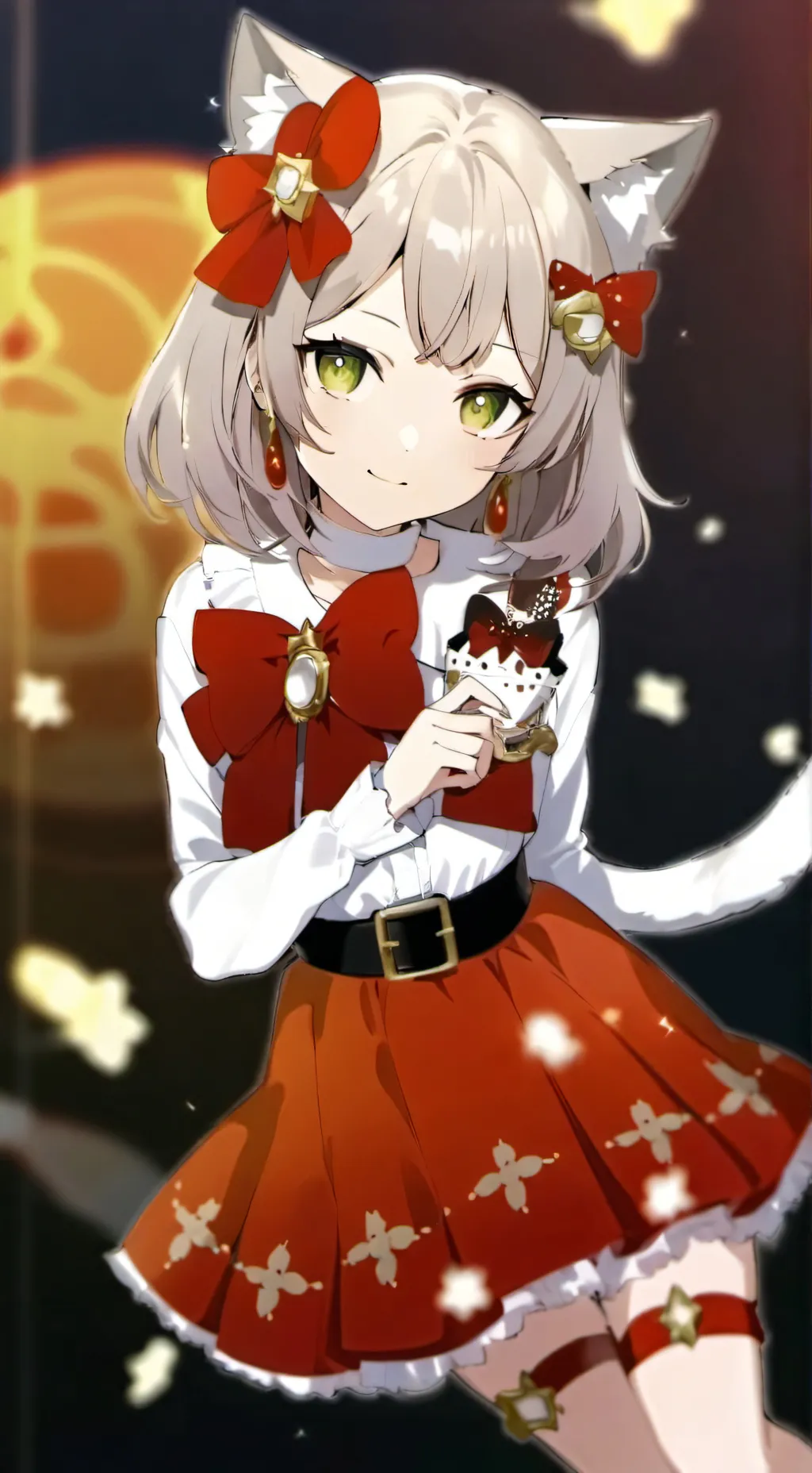 ai character: E-girl background