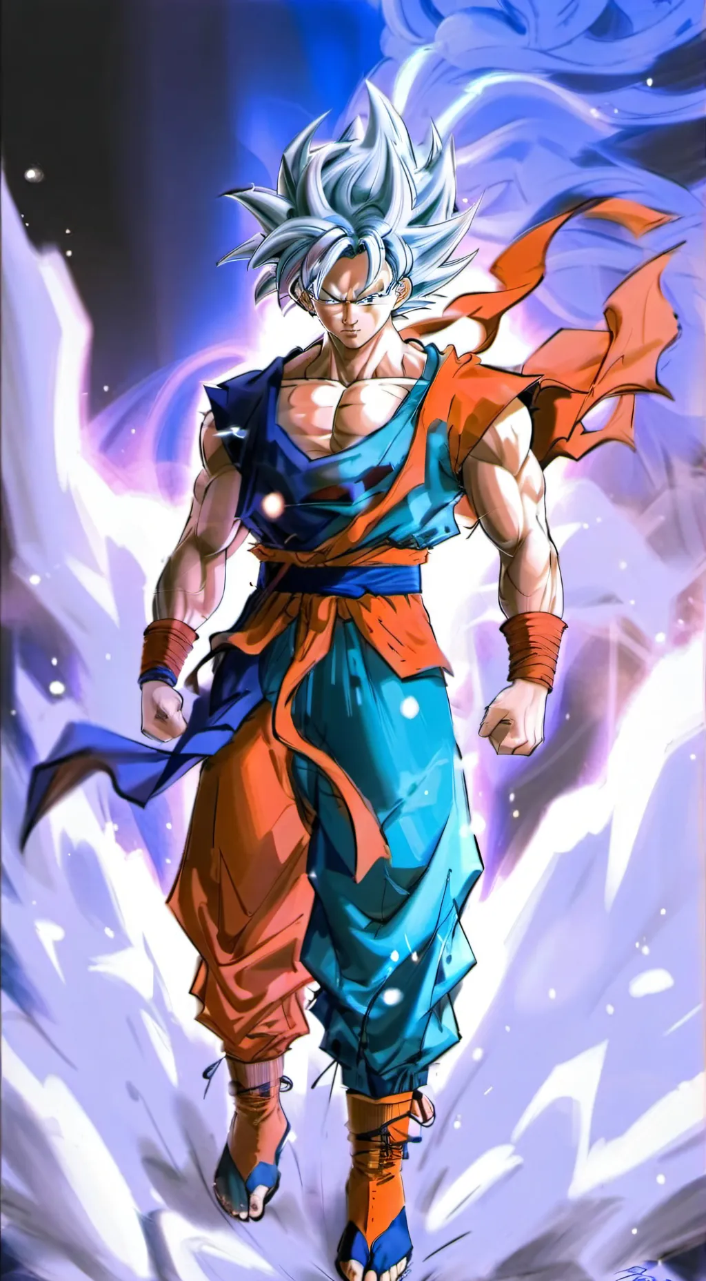 ai character: goku! background