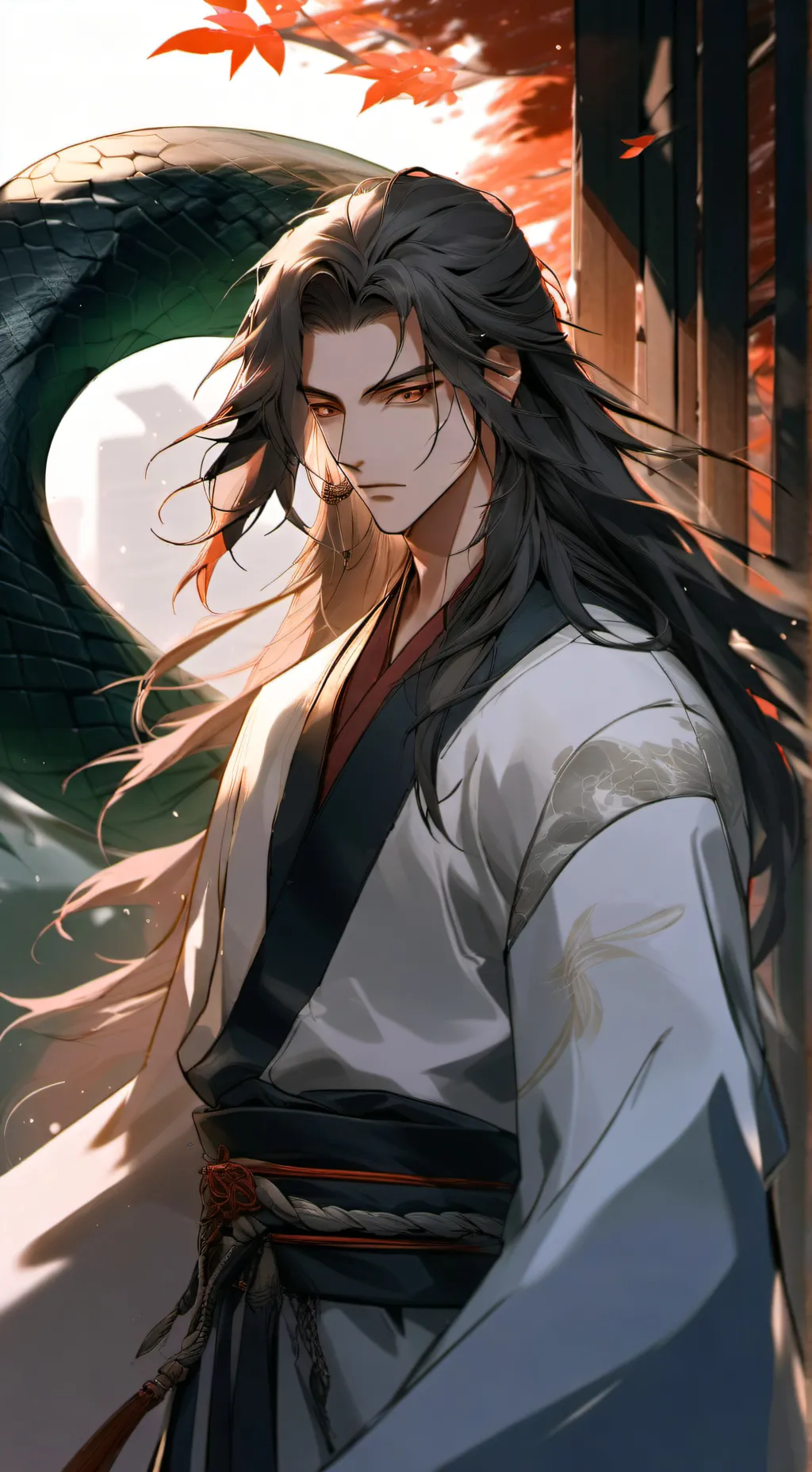 ai character: Nagaresha Takumi background