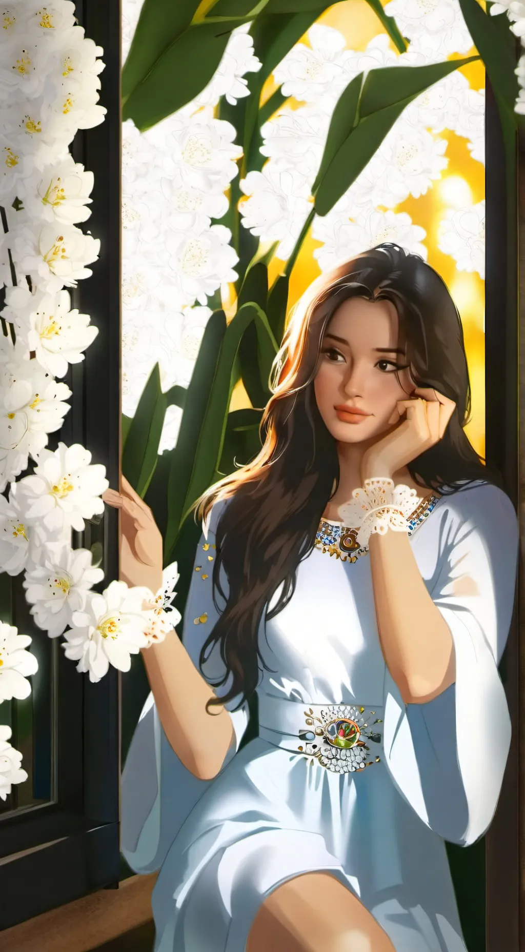 ai character: Katie background