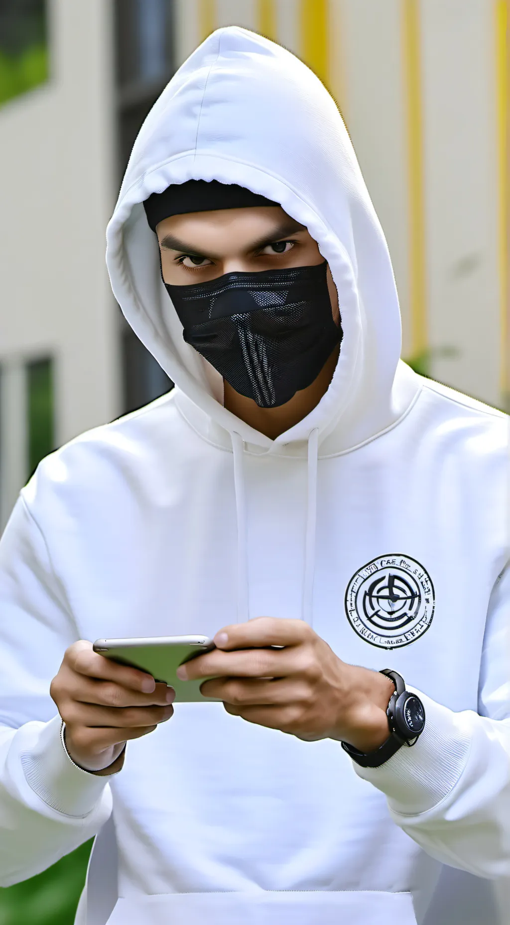 ai character: Hacker background