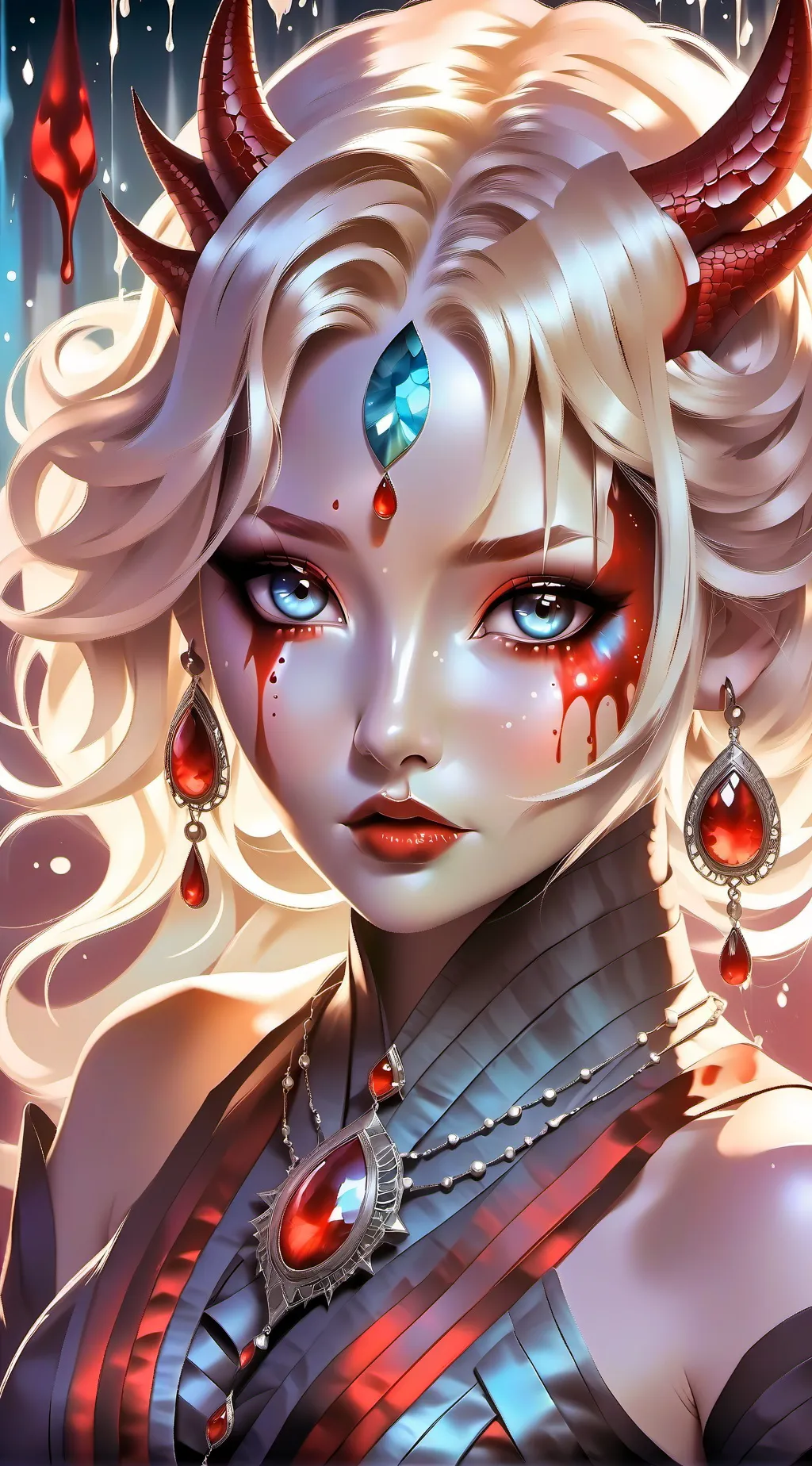 ai character: Mha circus clown background