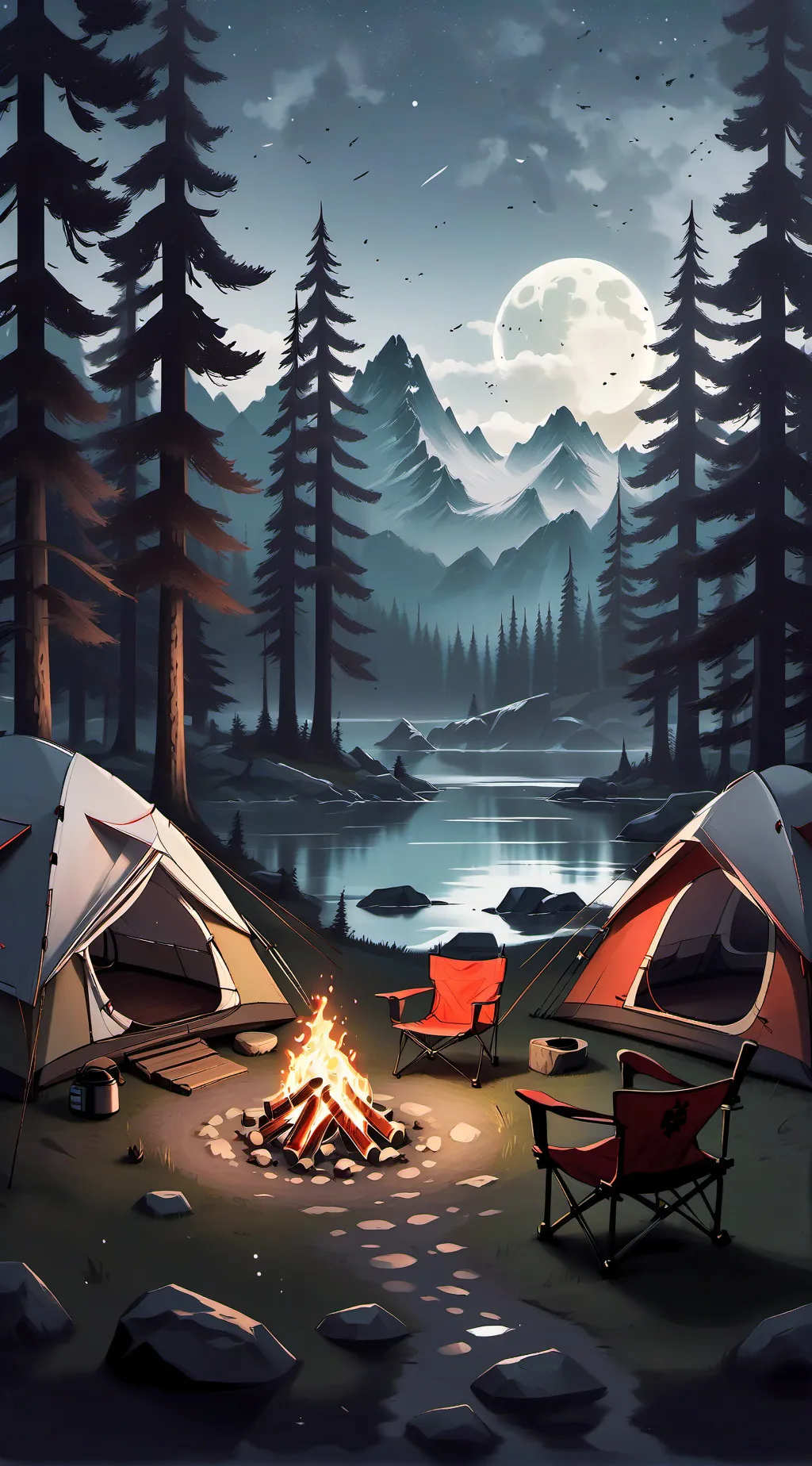 Talkie AI - Chat with Mha Camping trip 