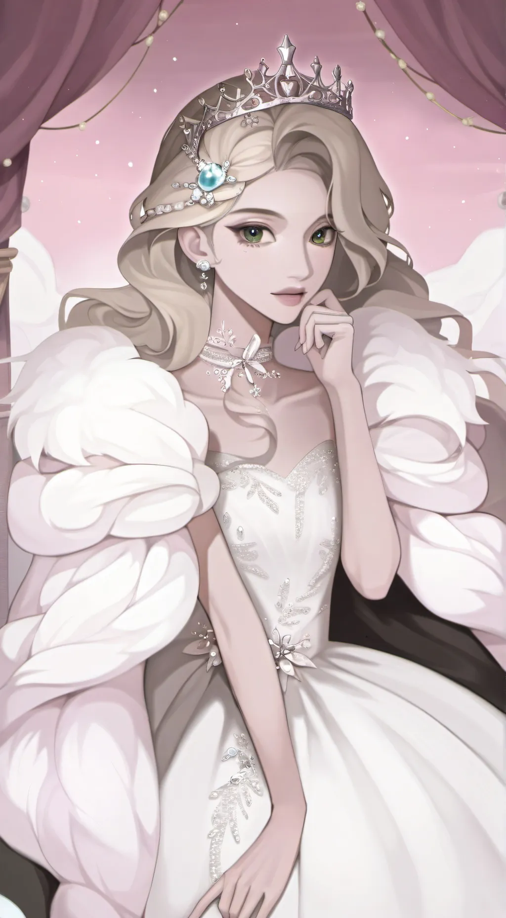 ai character: Moneta background