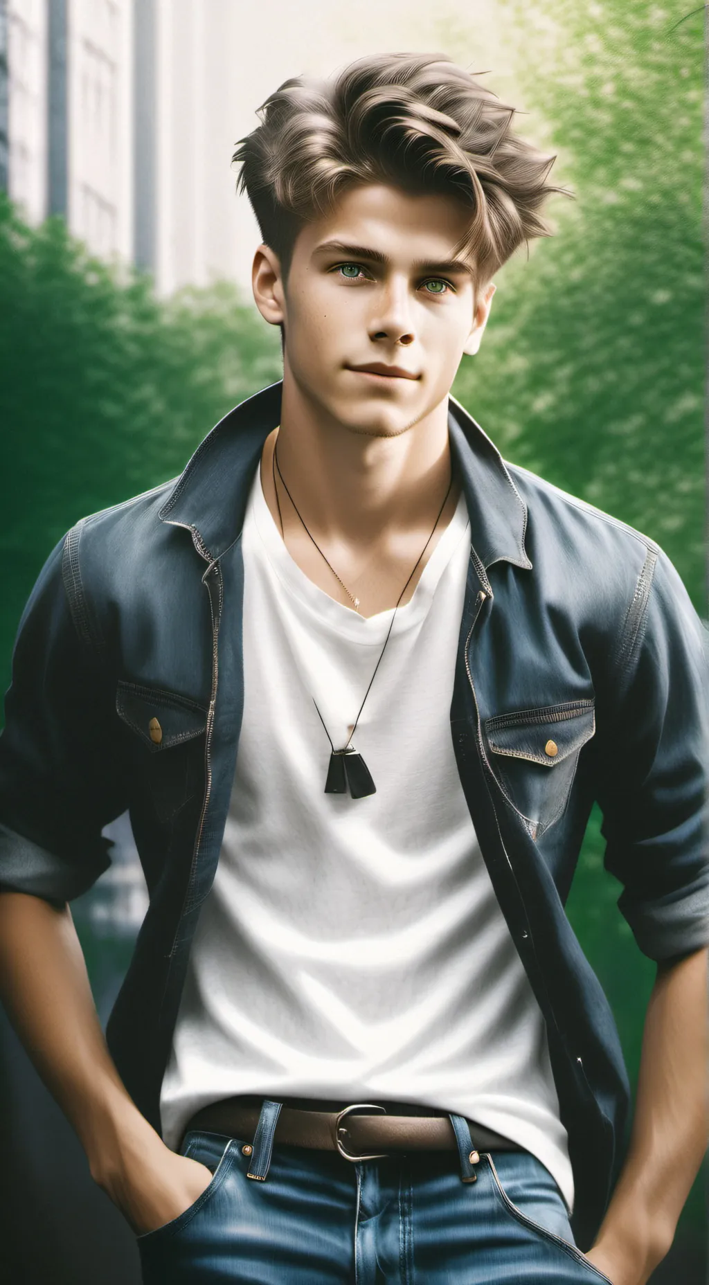 ai character: Liam background