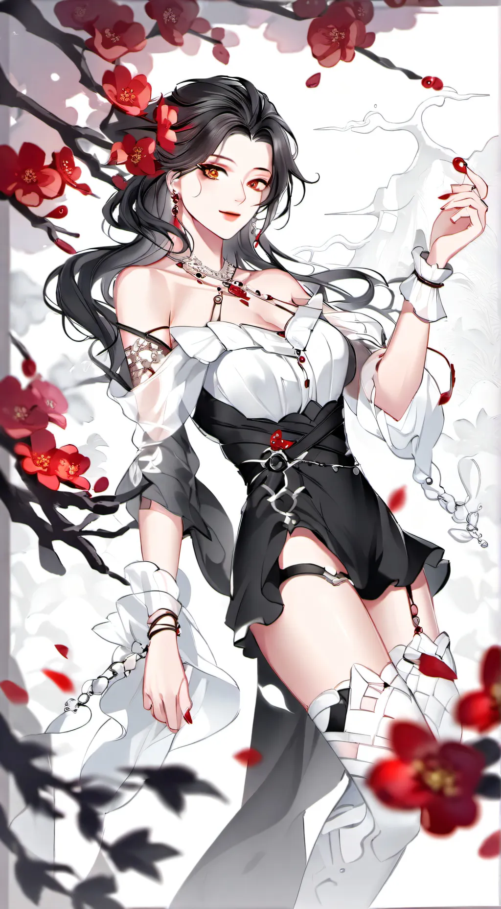 ai character: crazy twerk girls  background