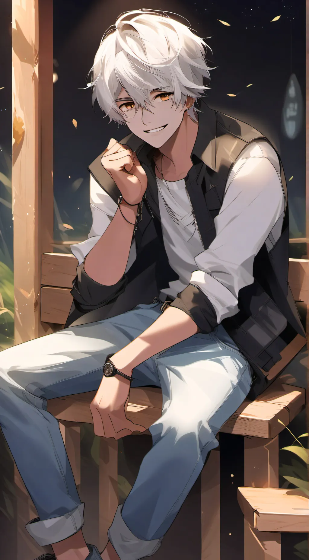 ai character: ~ Jaden ~ background