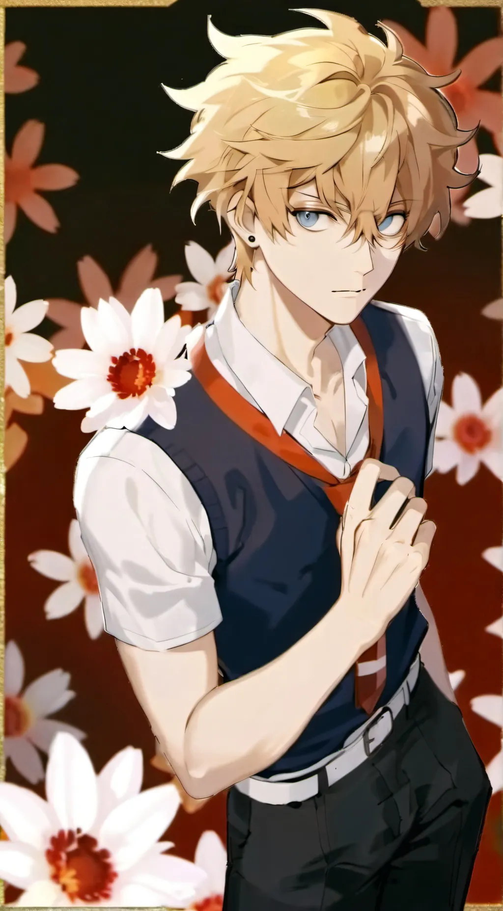 ai character: Bakugo background