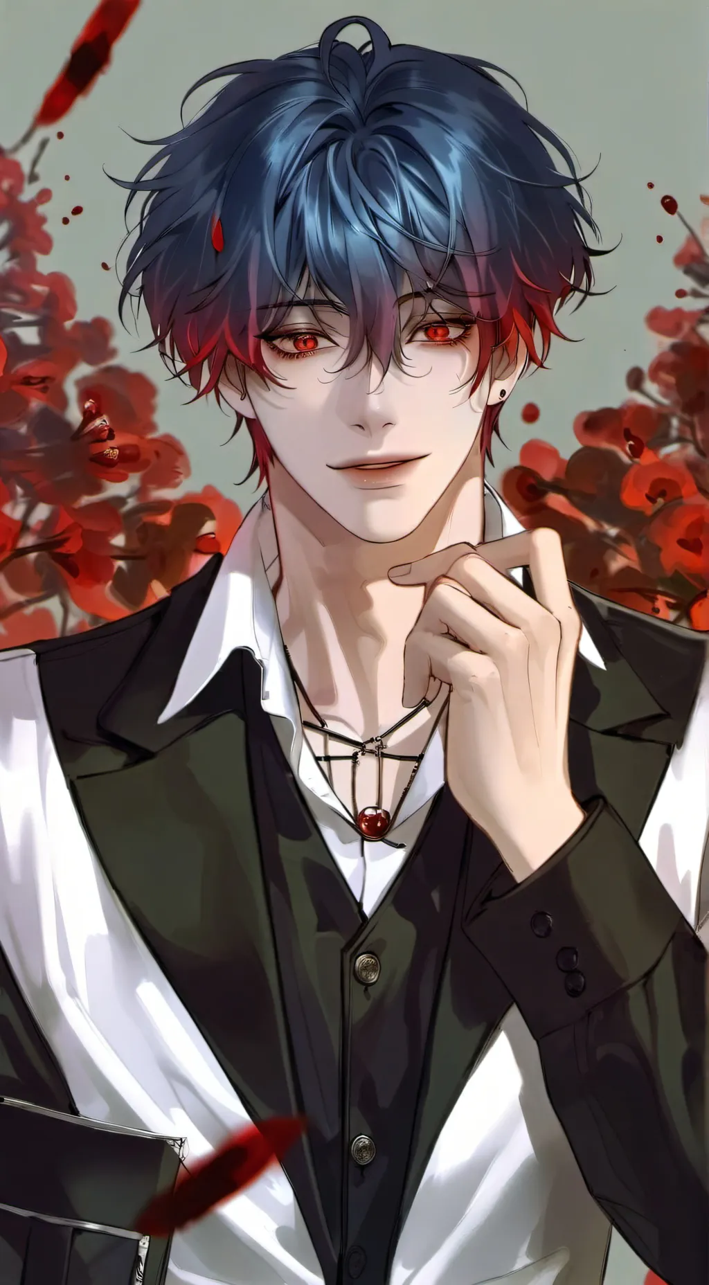 ai character: Hideki background