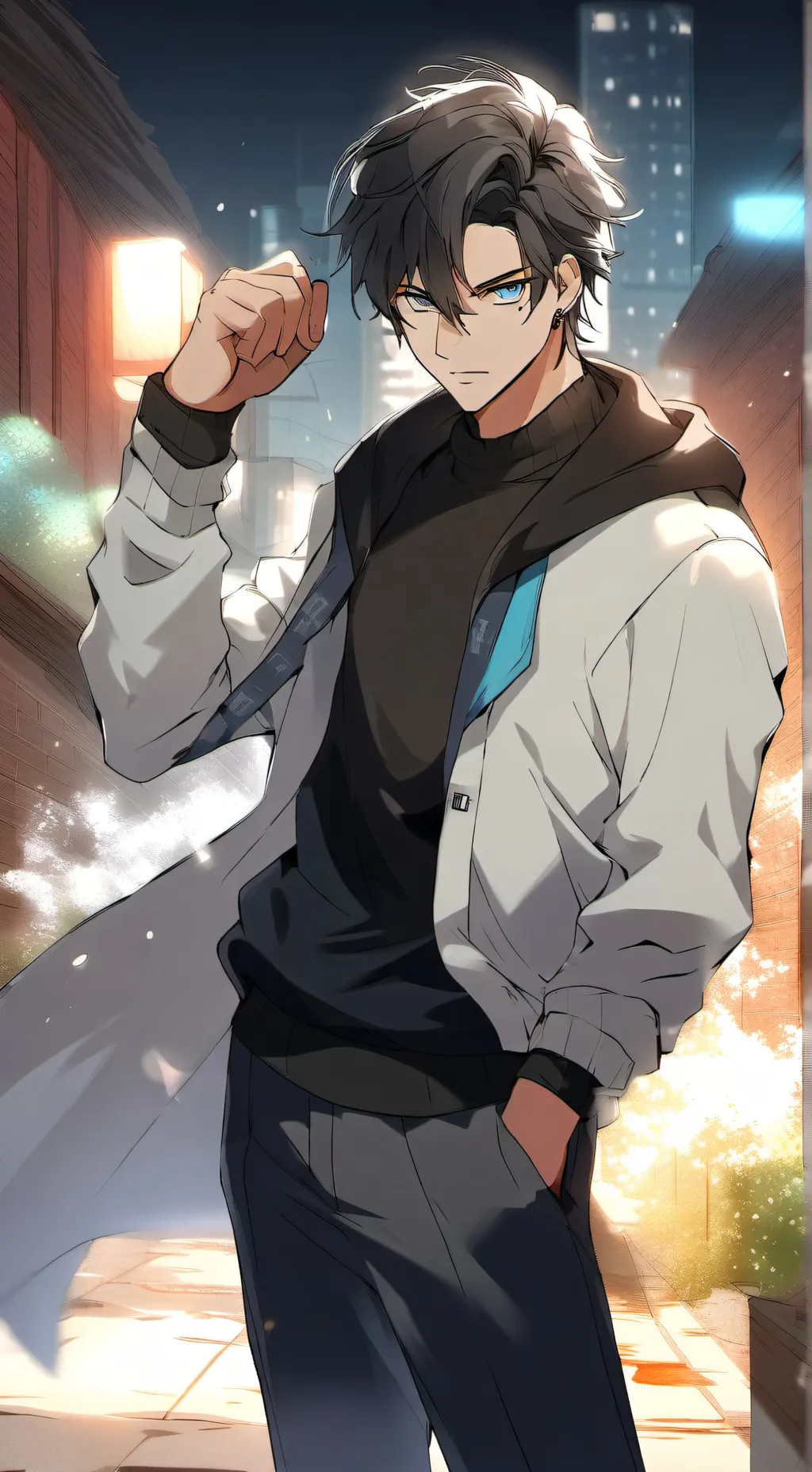 ai character: Max background