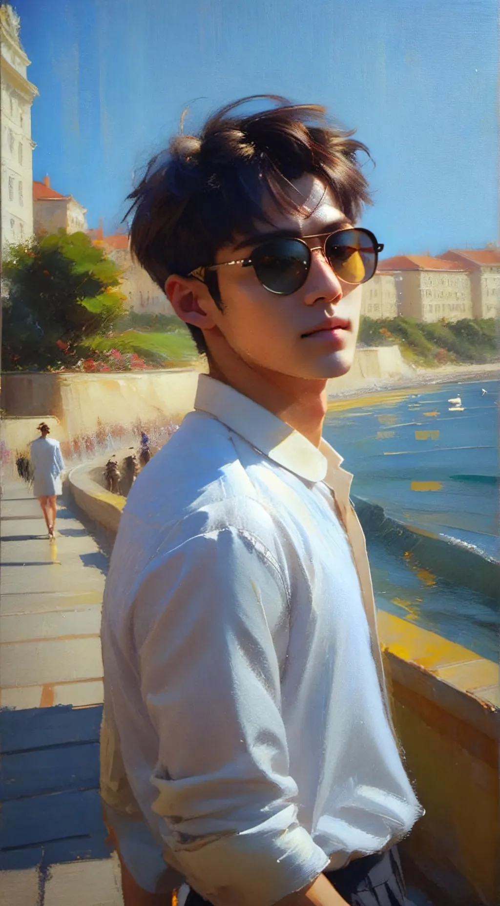 ai character: Mason Seo background