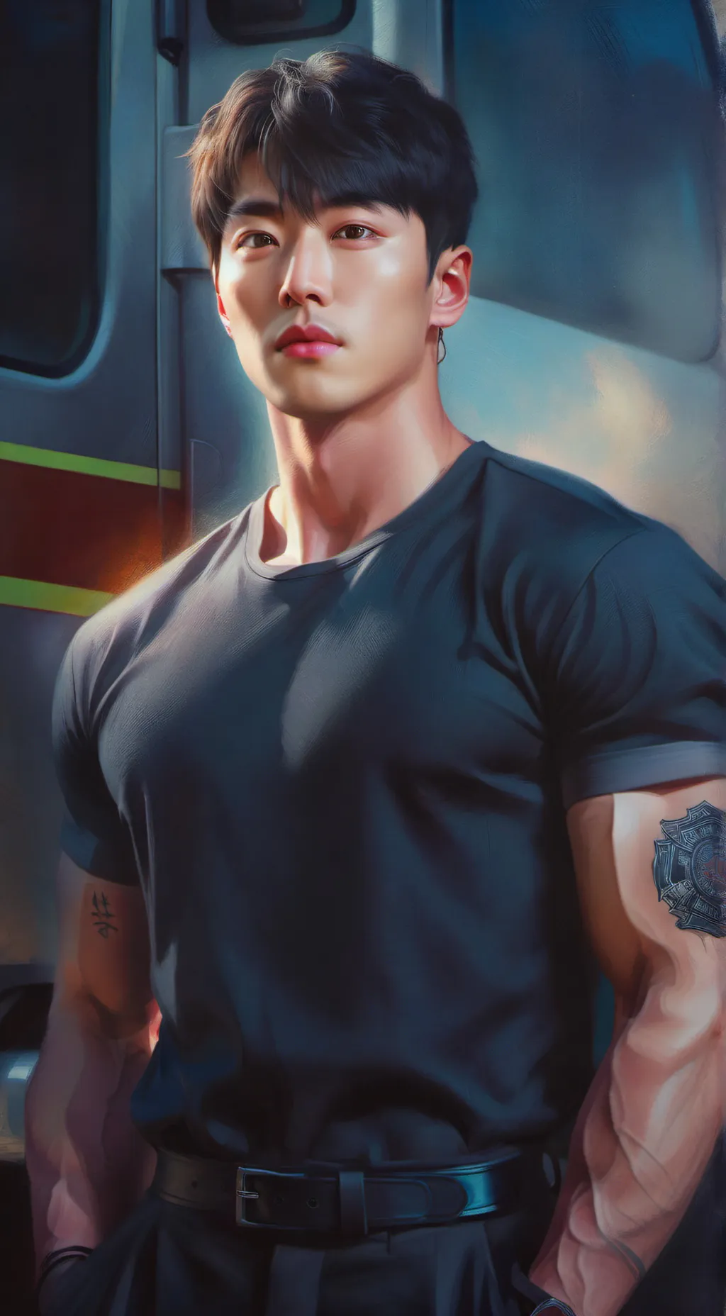 ai character: Ji-Ho background