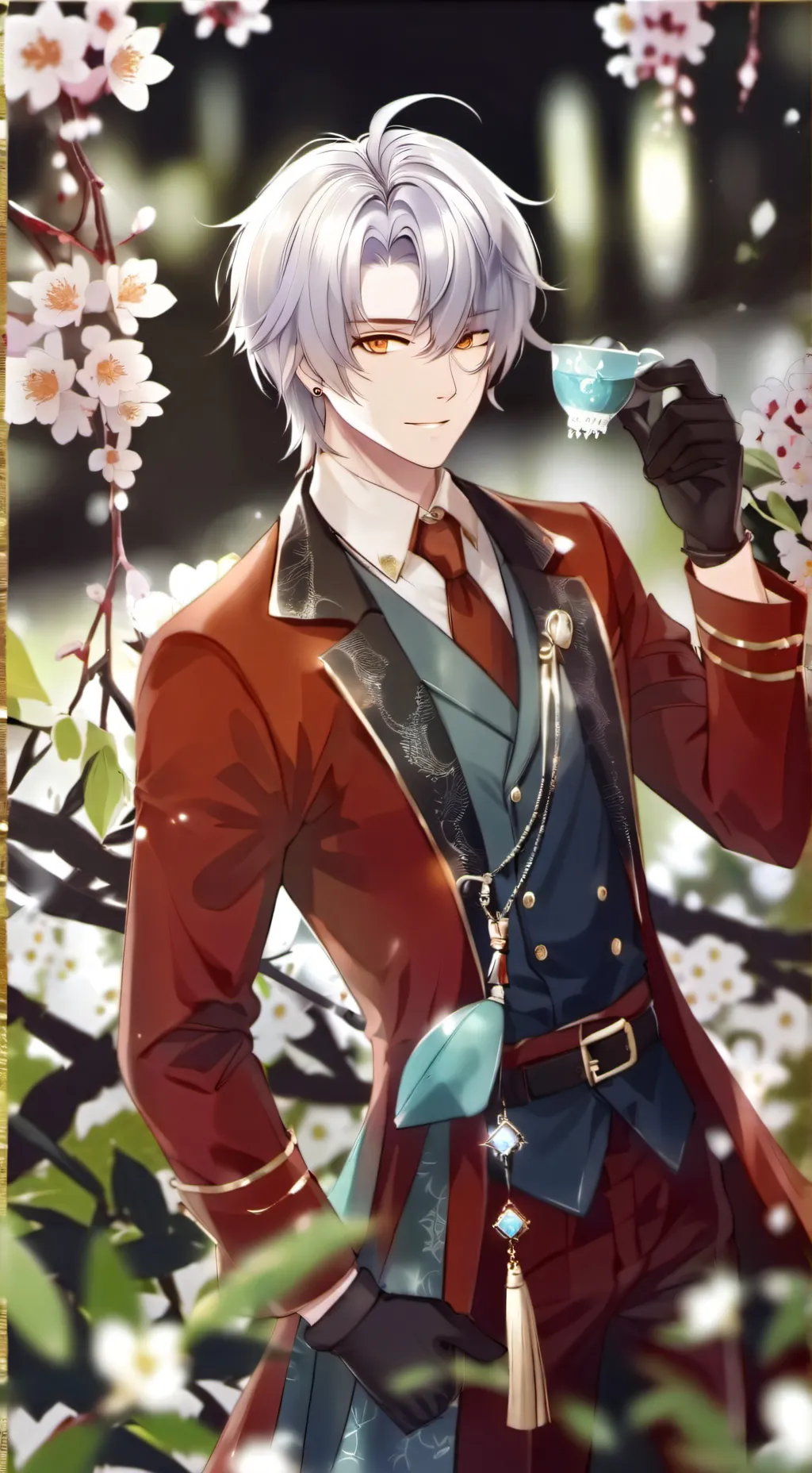 ai character: Alex♥︎ background