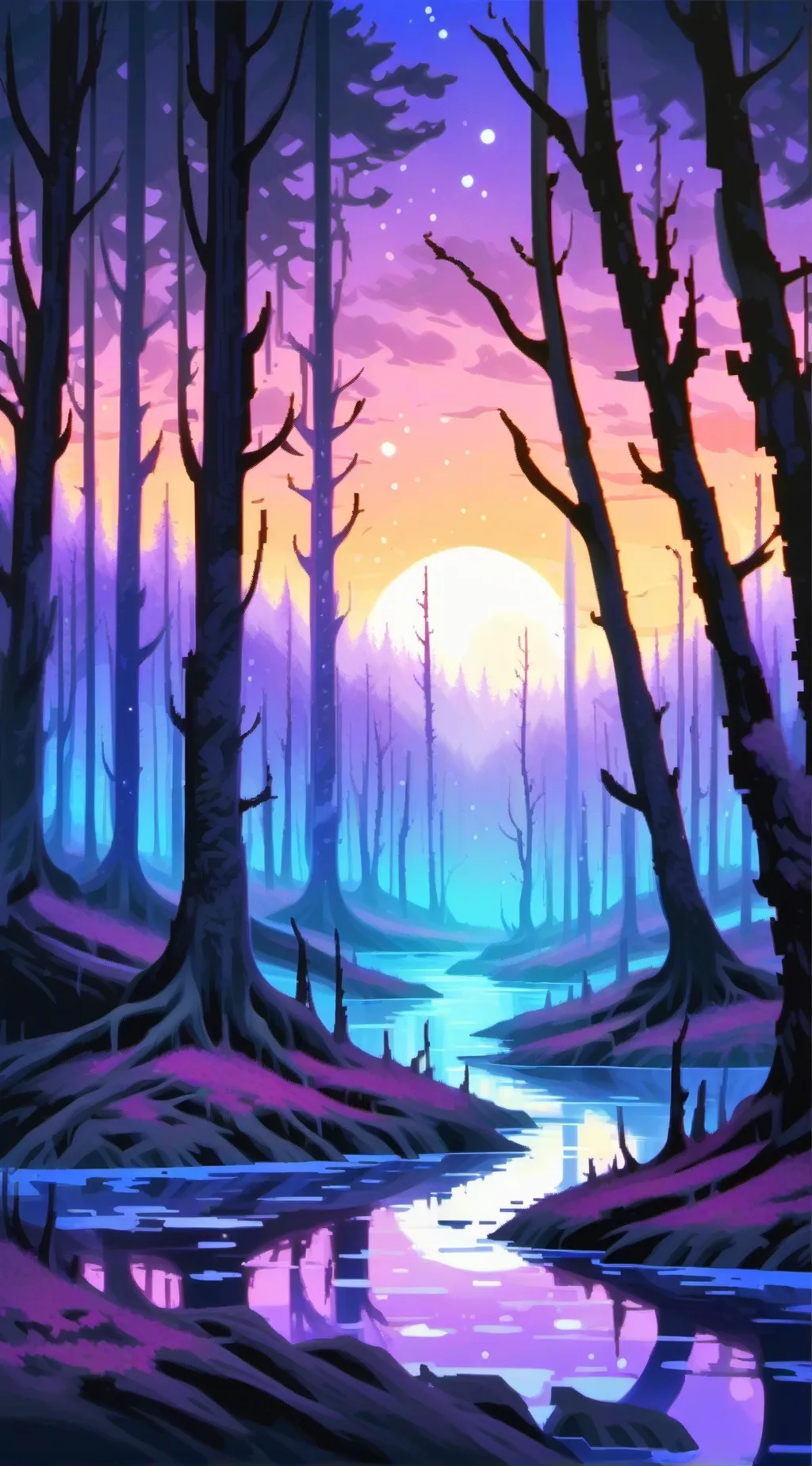 ai character: Serenity background