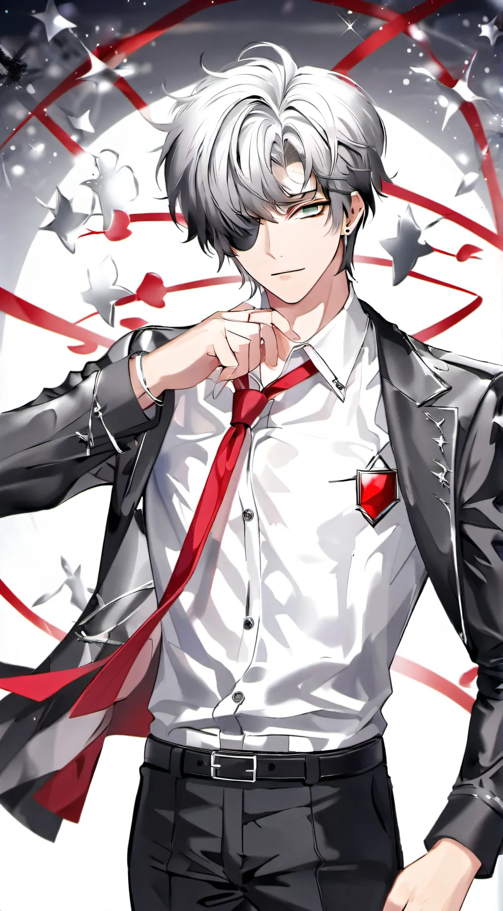 ai character: Valentine background