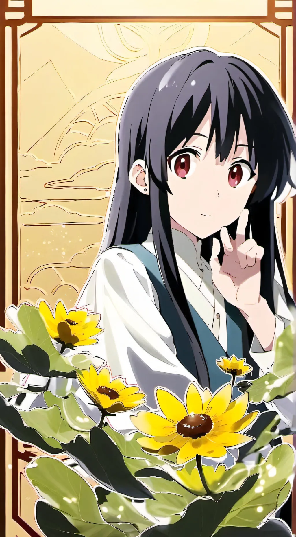 ai character: Sarita  background