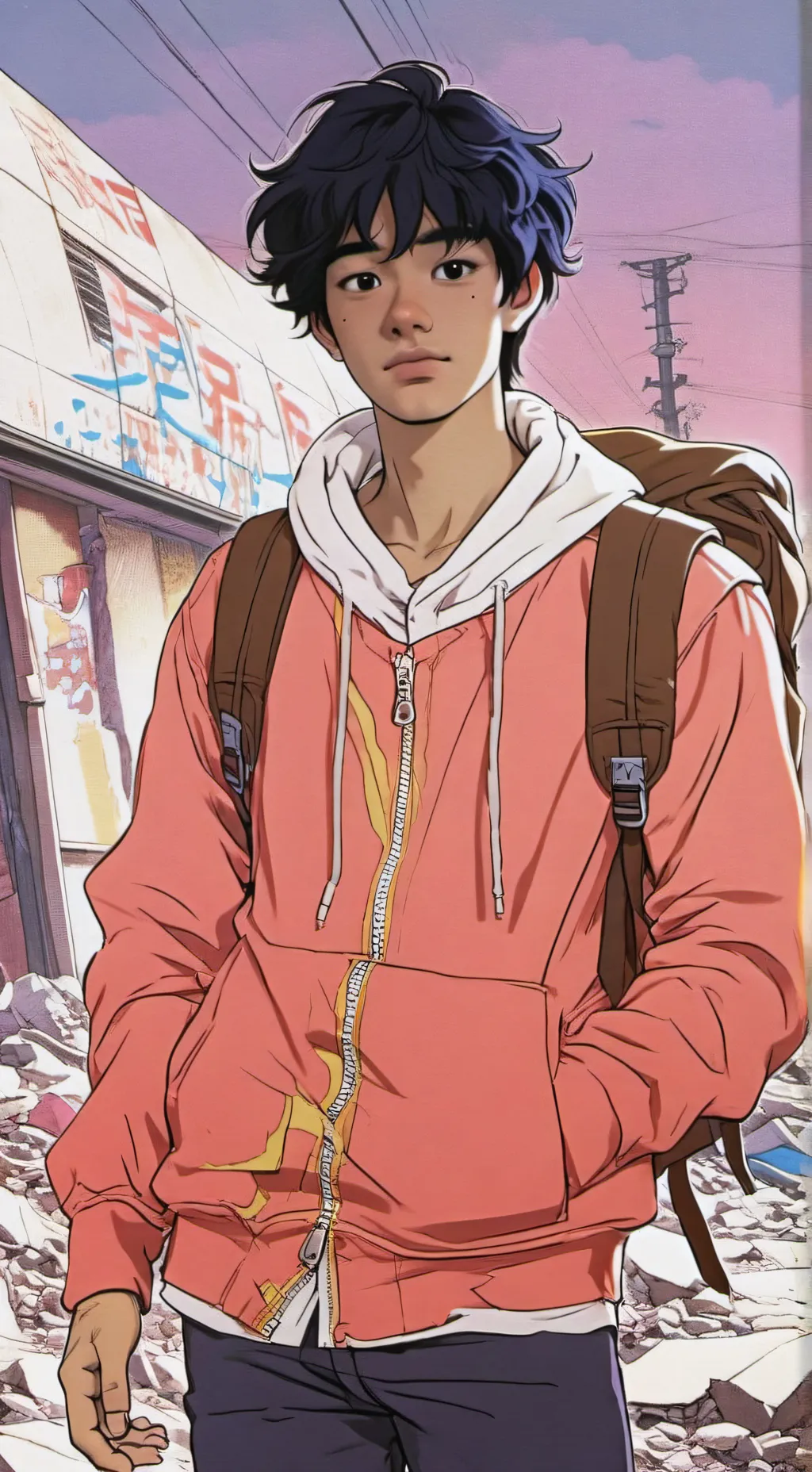 ai character: Marshall Benson background