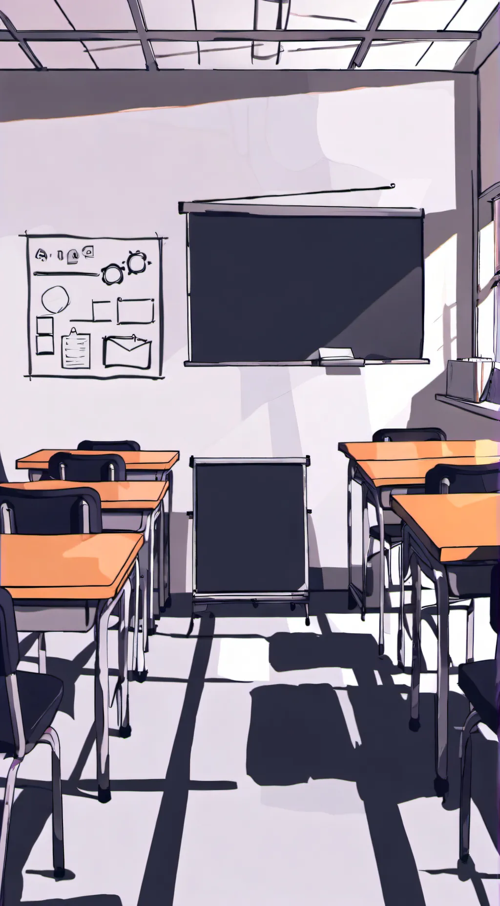 ai character: •mha new student• background