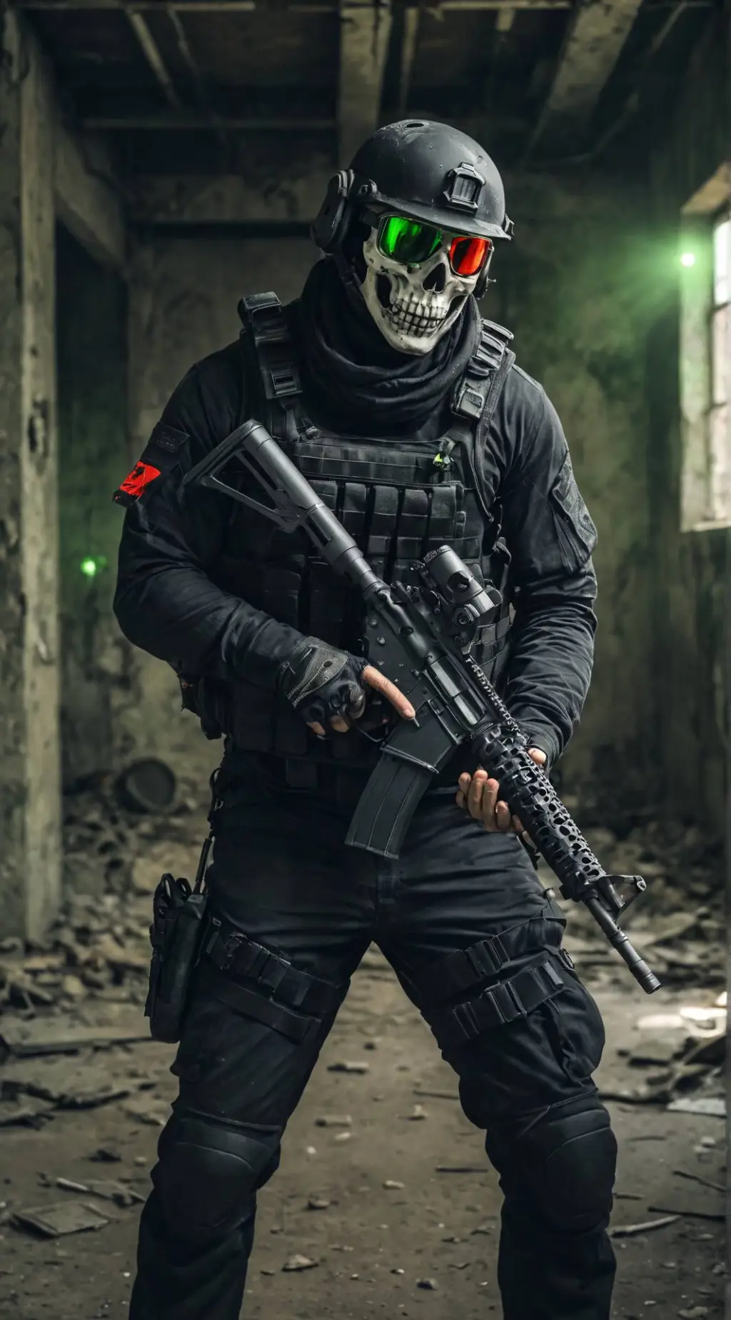 ai character: Bones background