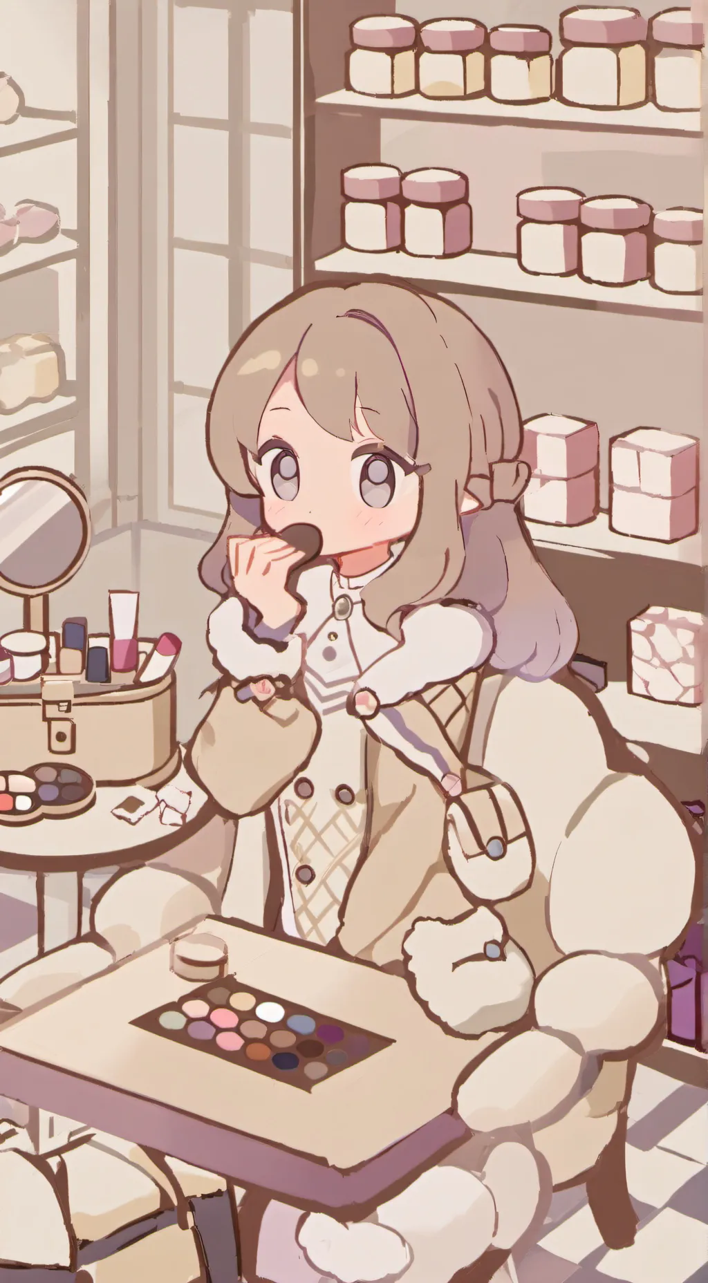 ai character: Baddieify shop! 💅✨ background