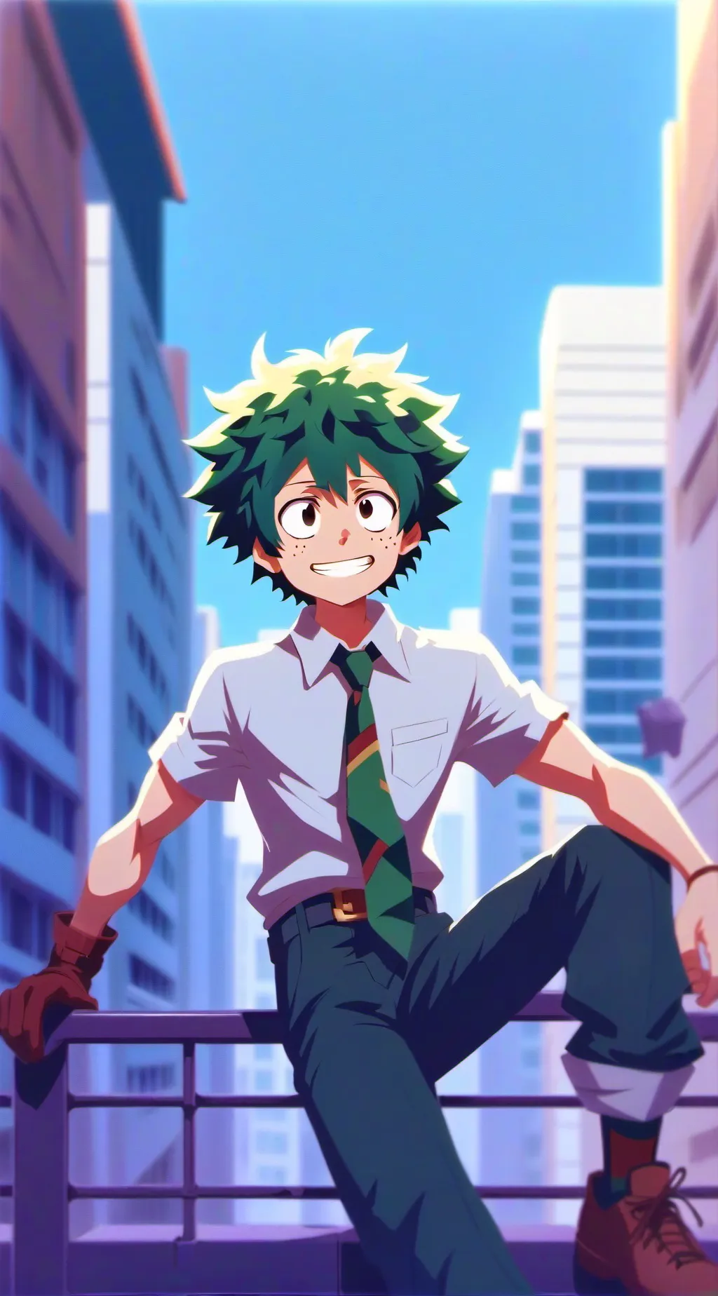 ai character: mha background
