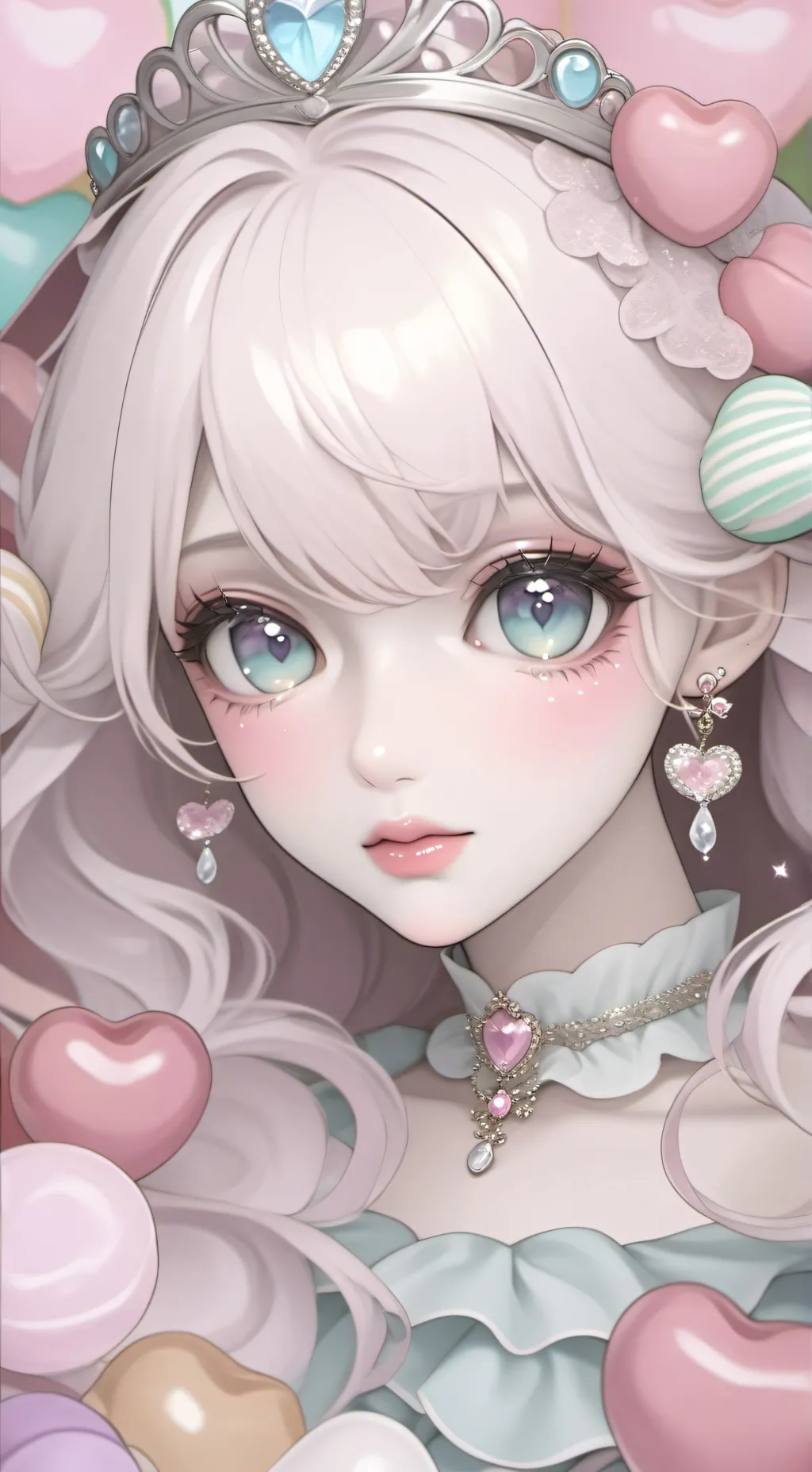ai character: Dulce🍡 background