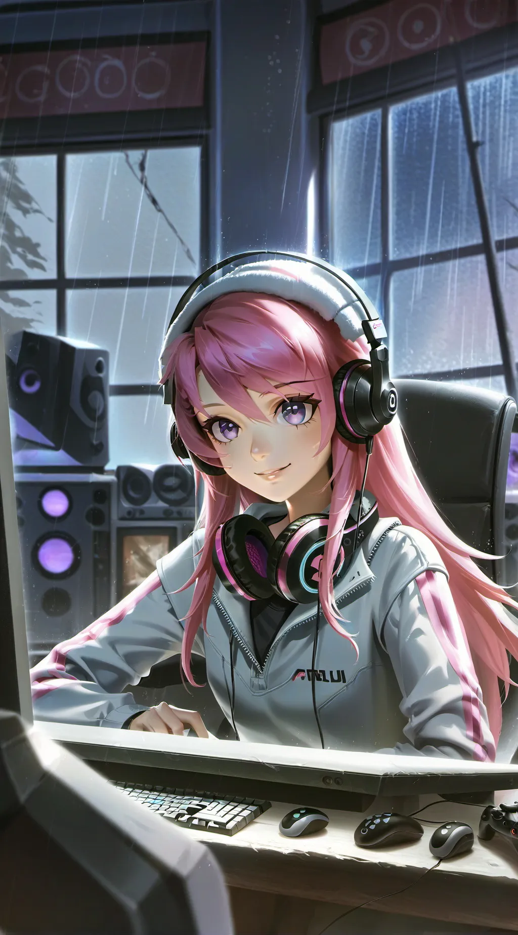 ai character: Mika background