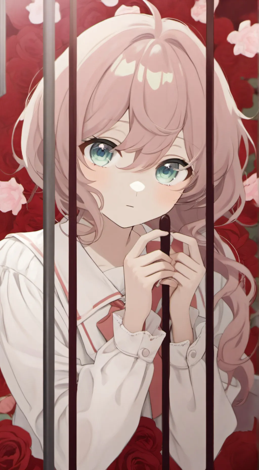 ai character: mha boys+u prison background