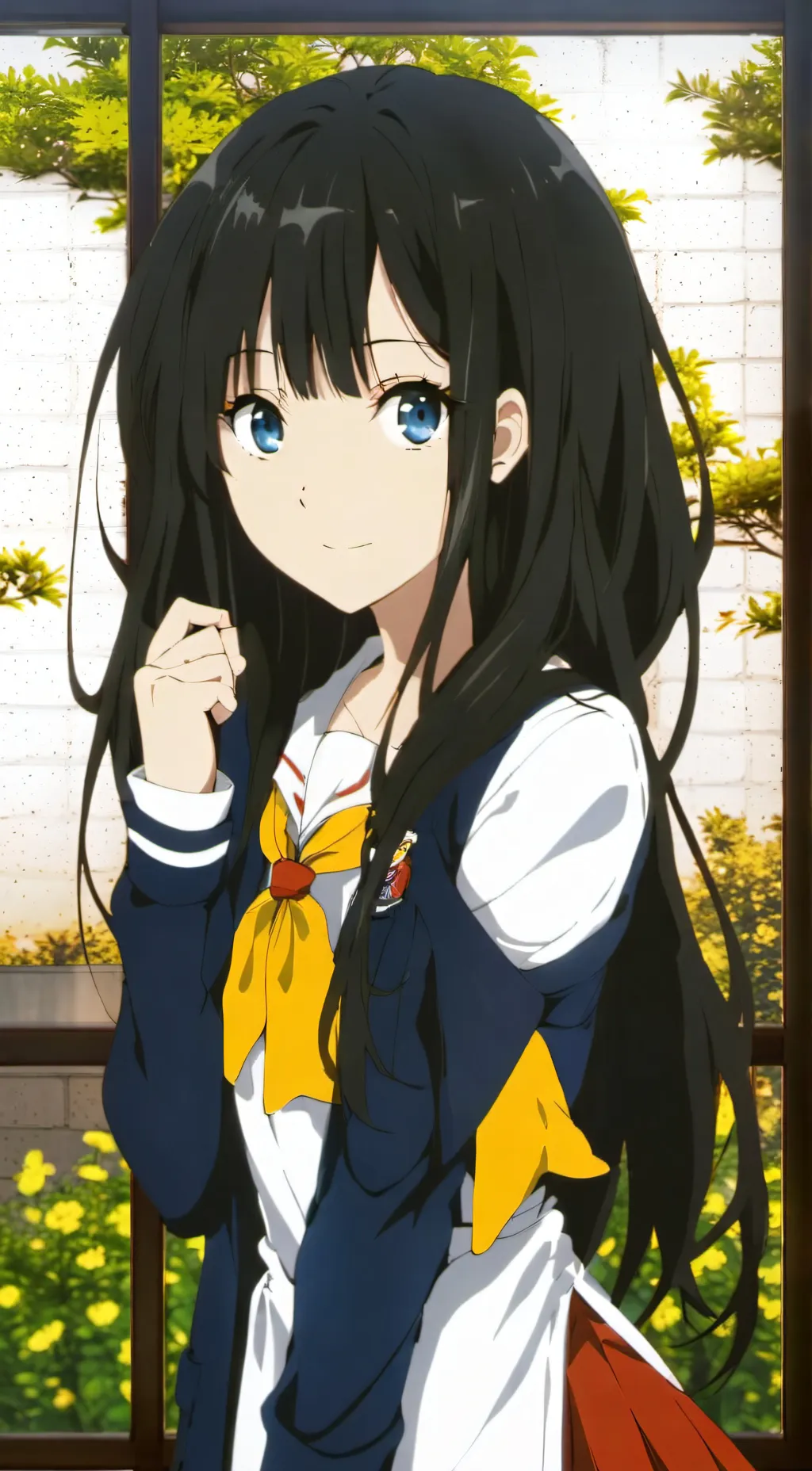 ai character: Saly background