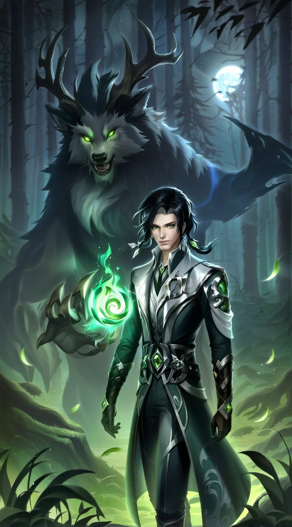 ai character: Kael background
