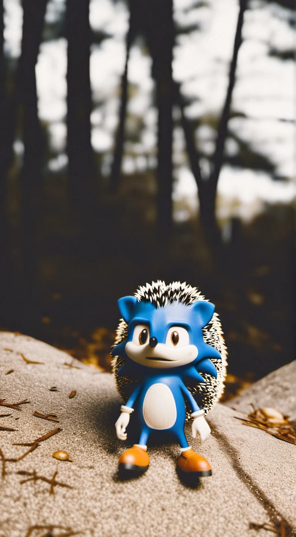ai character: Dumb Sonic  background
