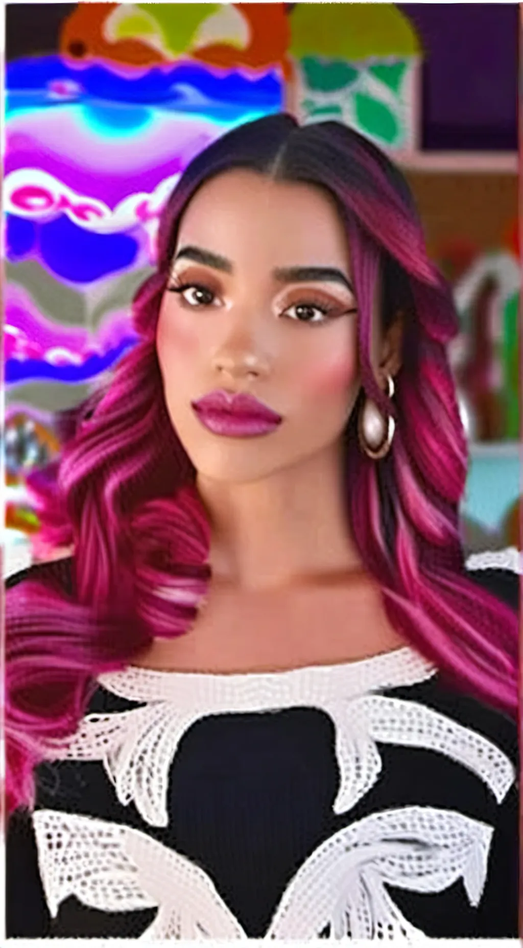 ai character: Ketlen💜💜 background