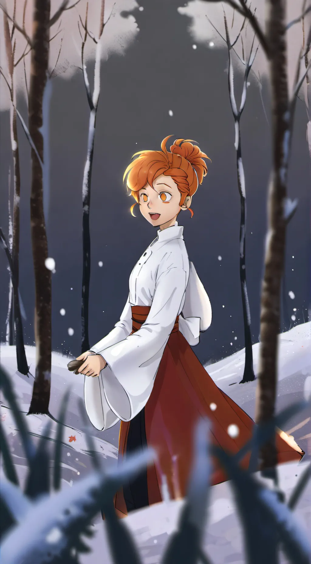 ai character: Miss martin background