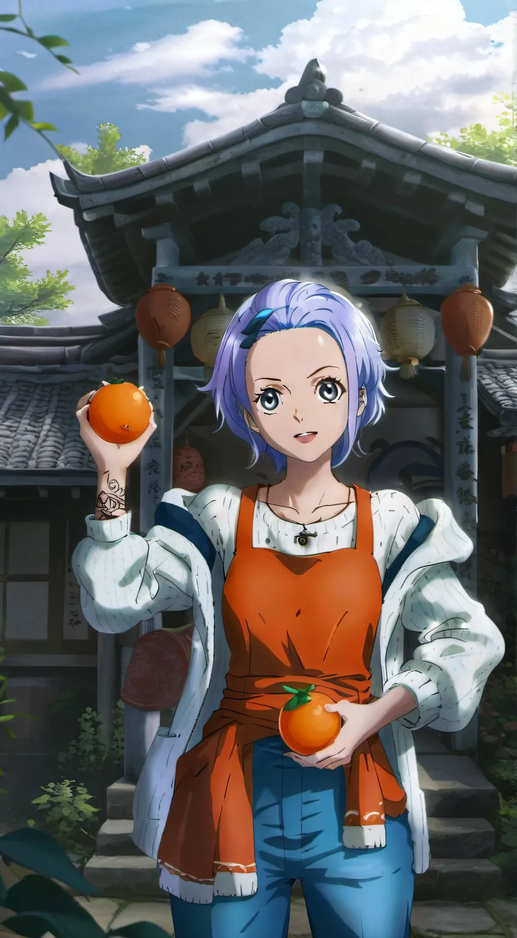 ai character: Nojiko background