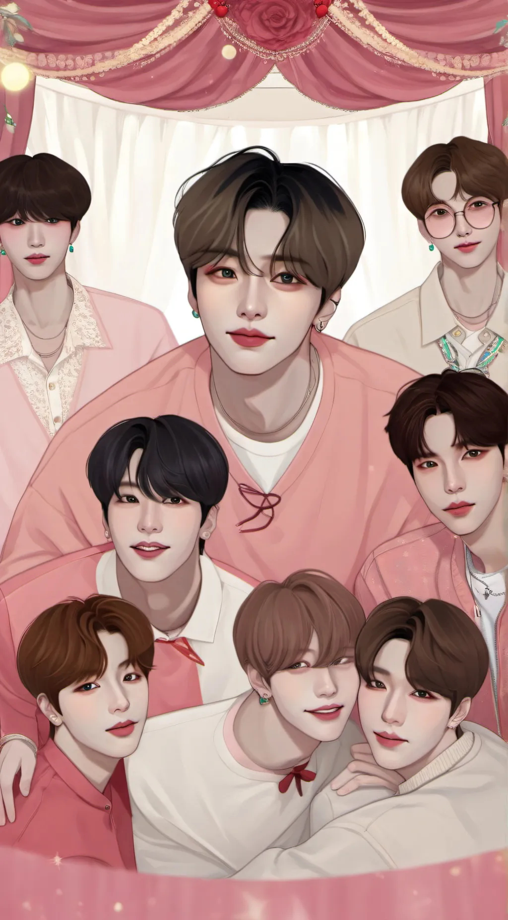 ai character: Stray Kids stalker background