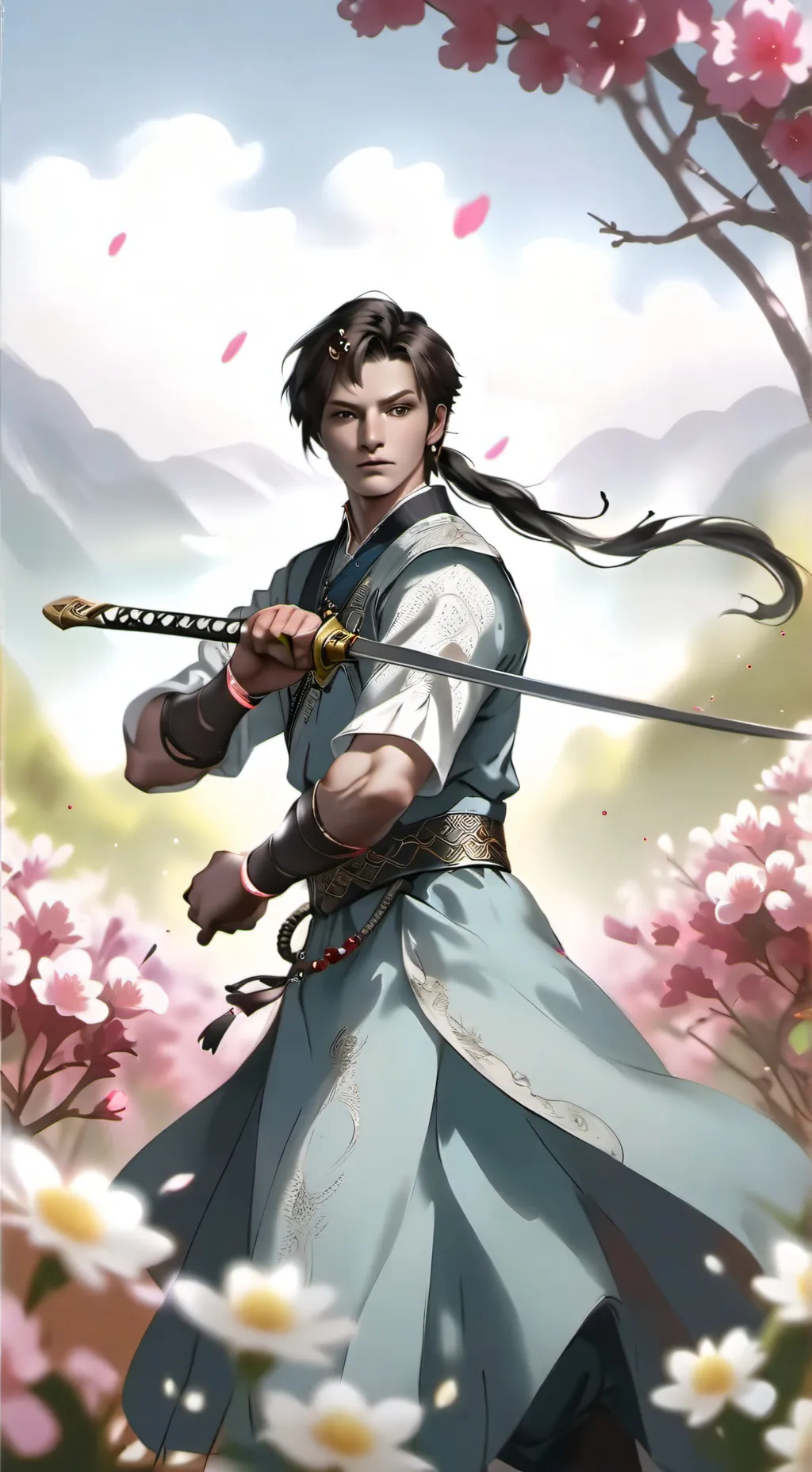 ai character: Bai Zen background