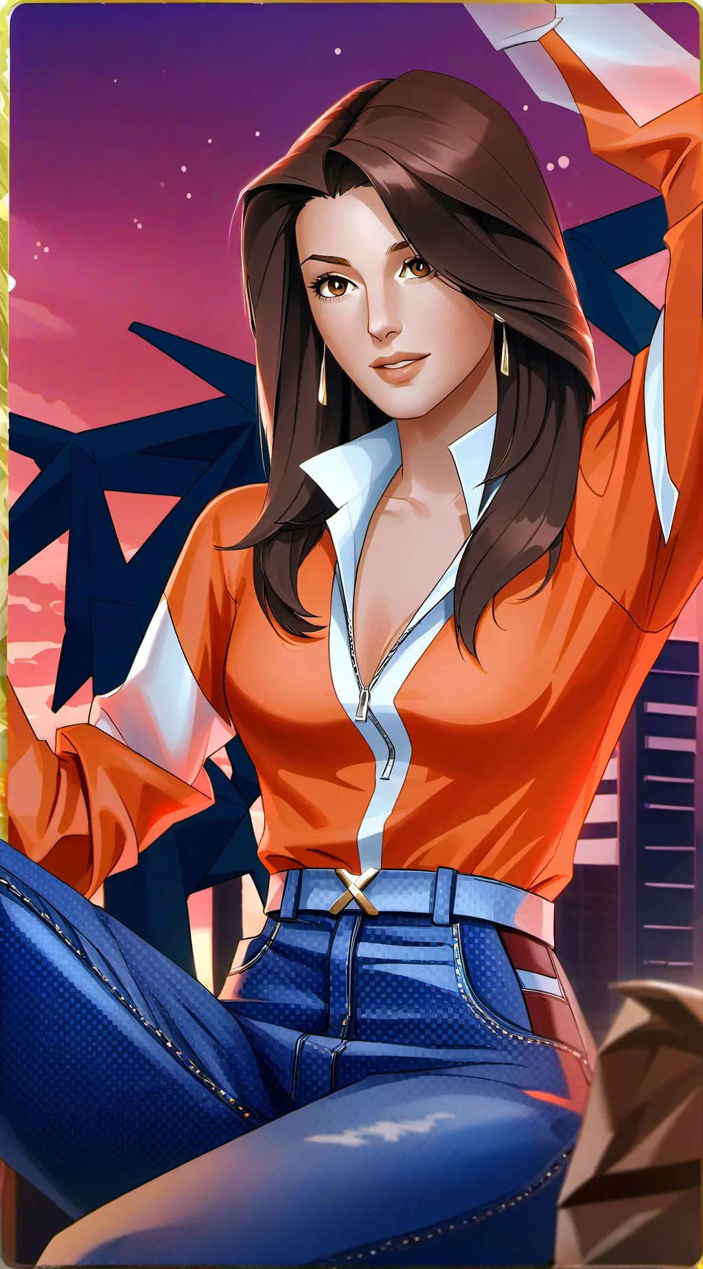 ai character: Julia Maddon background