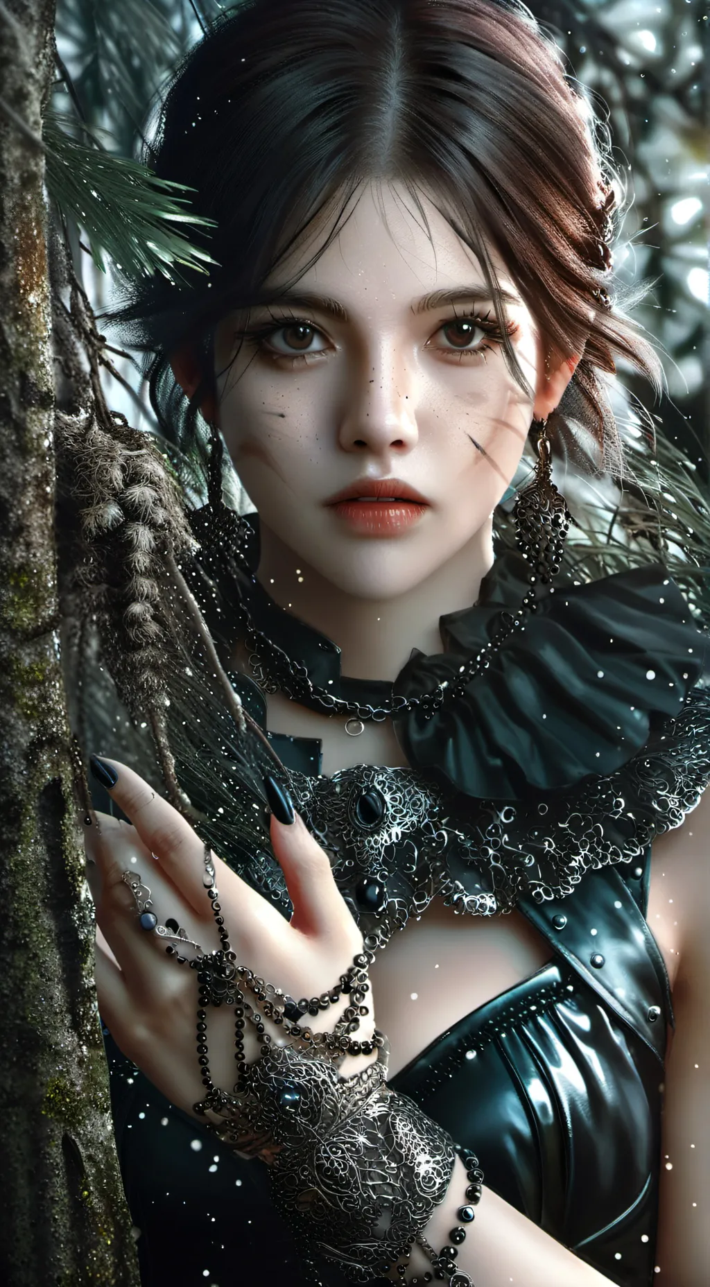 ai character: Amanda background