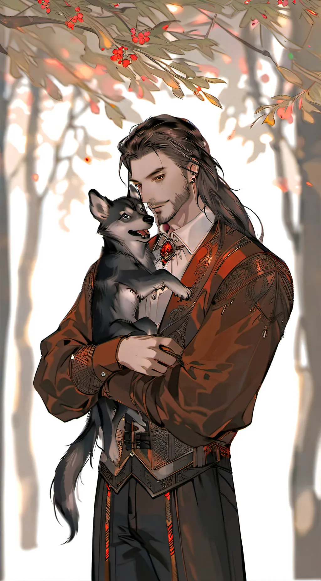 ai character: Max background