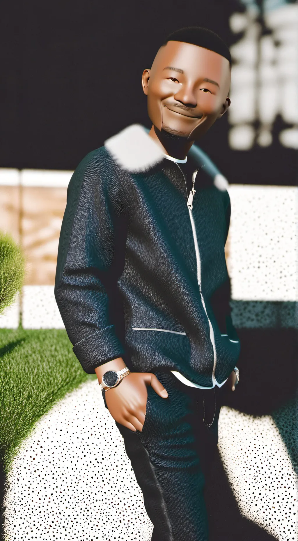 ai character: kevin background