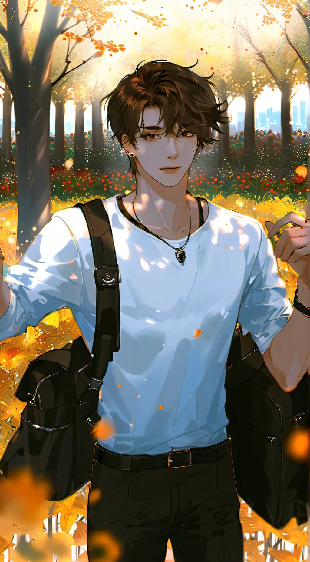 ai character: Derek♡ background