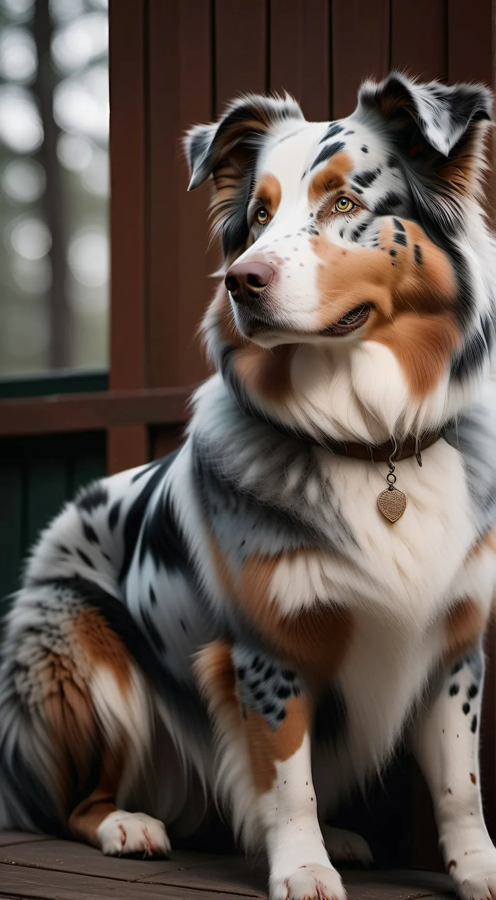 ai character: Lassie background