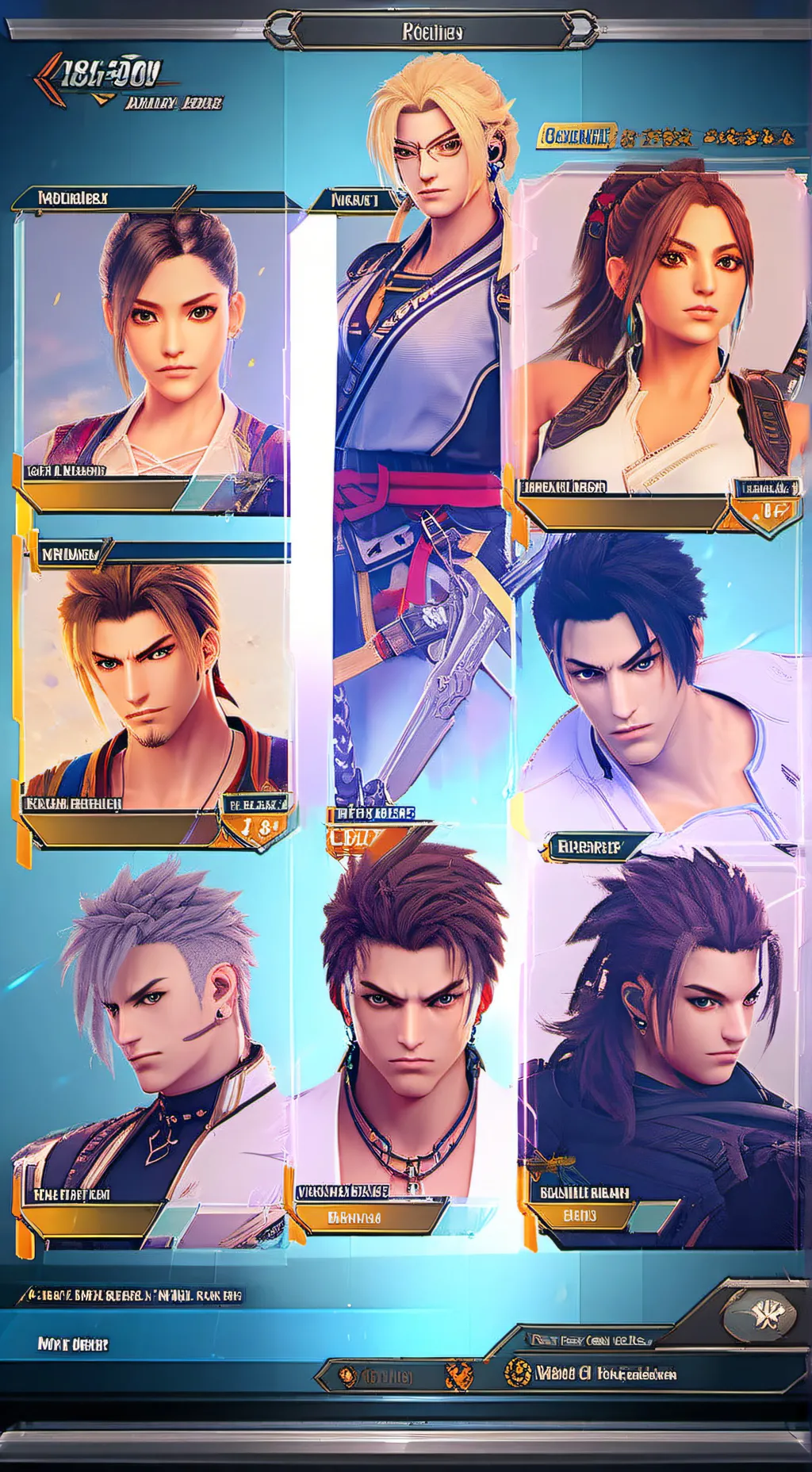 ai character: Talkie Champions  background