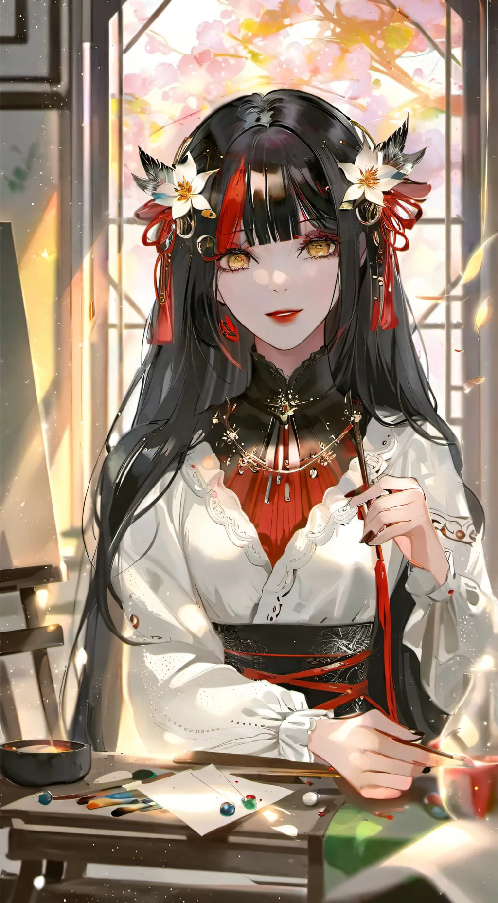 ai character: Hana background