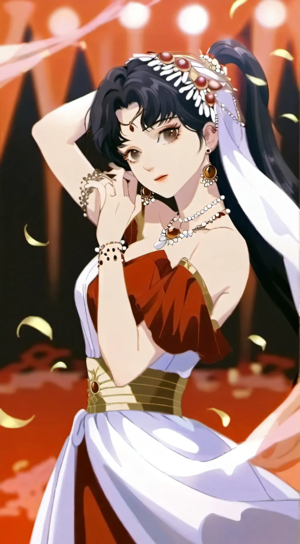 ai character: Maria. background