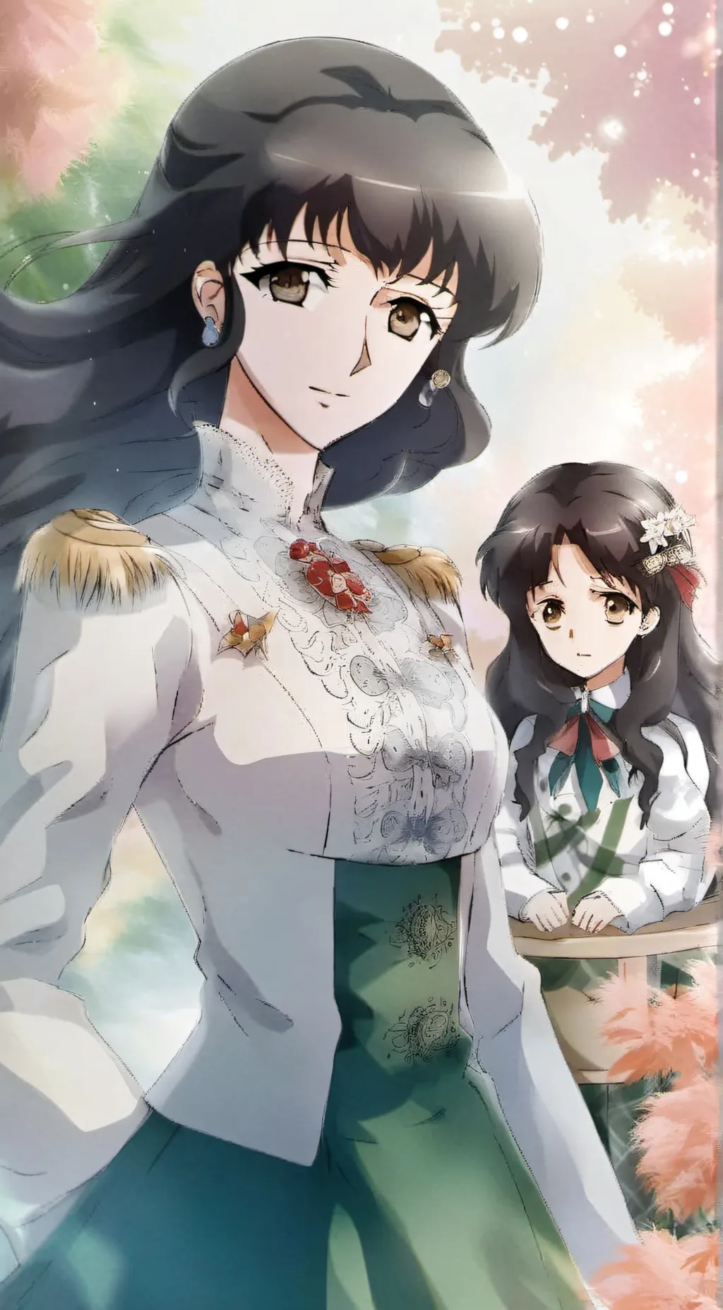 ai character: Marianne zoie  background