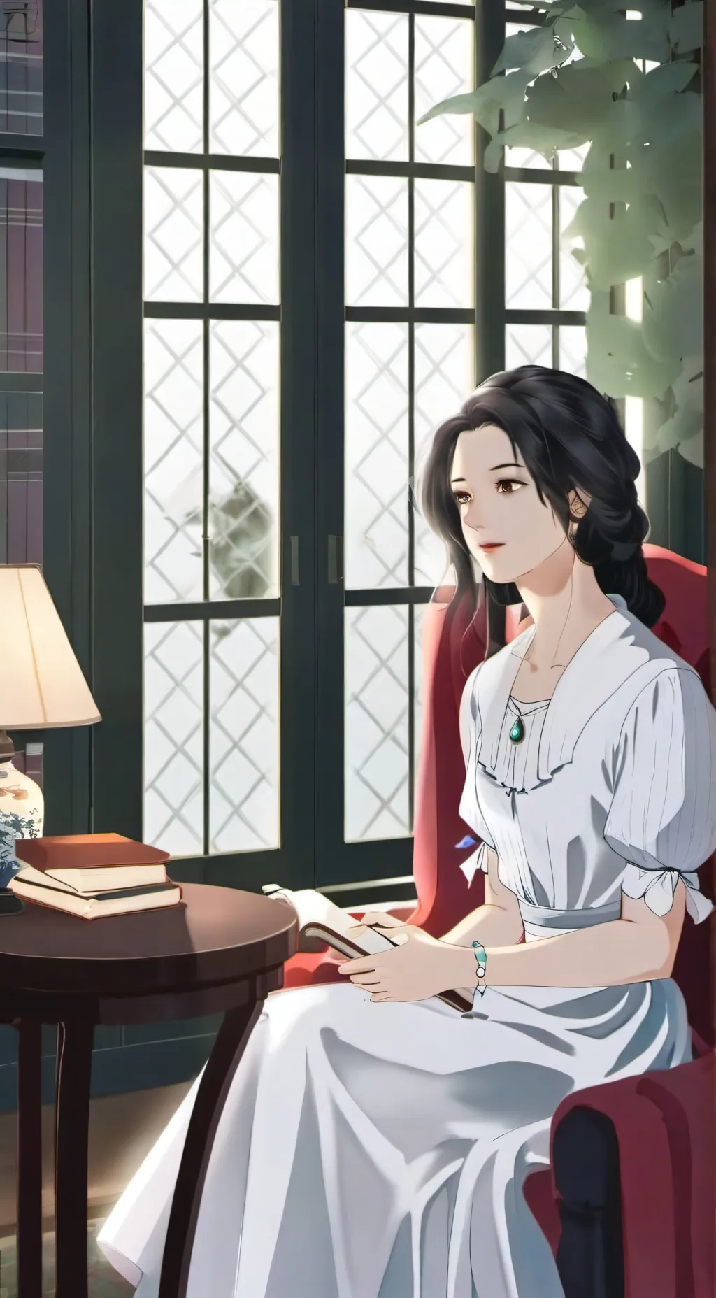 ai character: sophia background